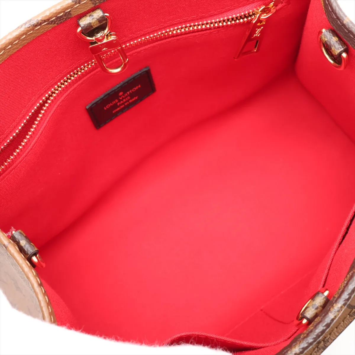 Monogram Giant Reverse OnTheGo PM M46373 Brown (RFID detected) — view 8