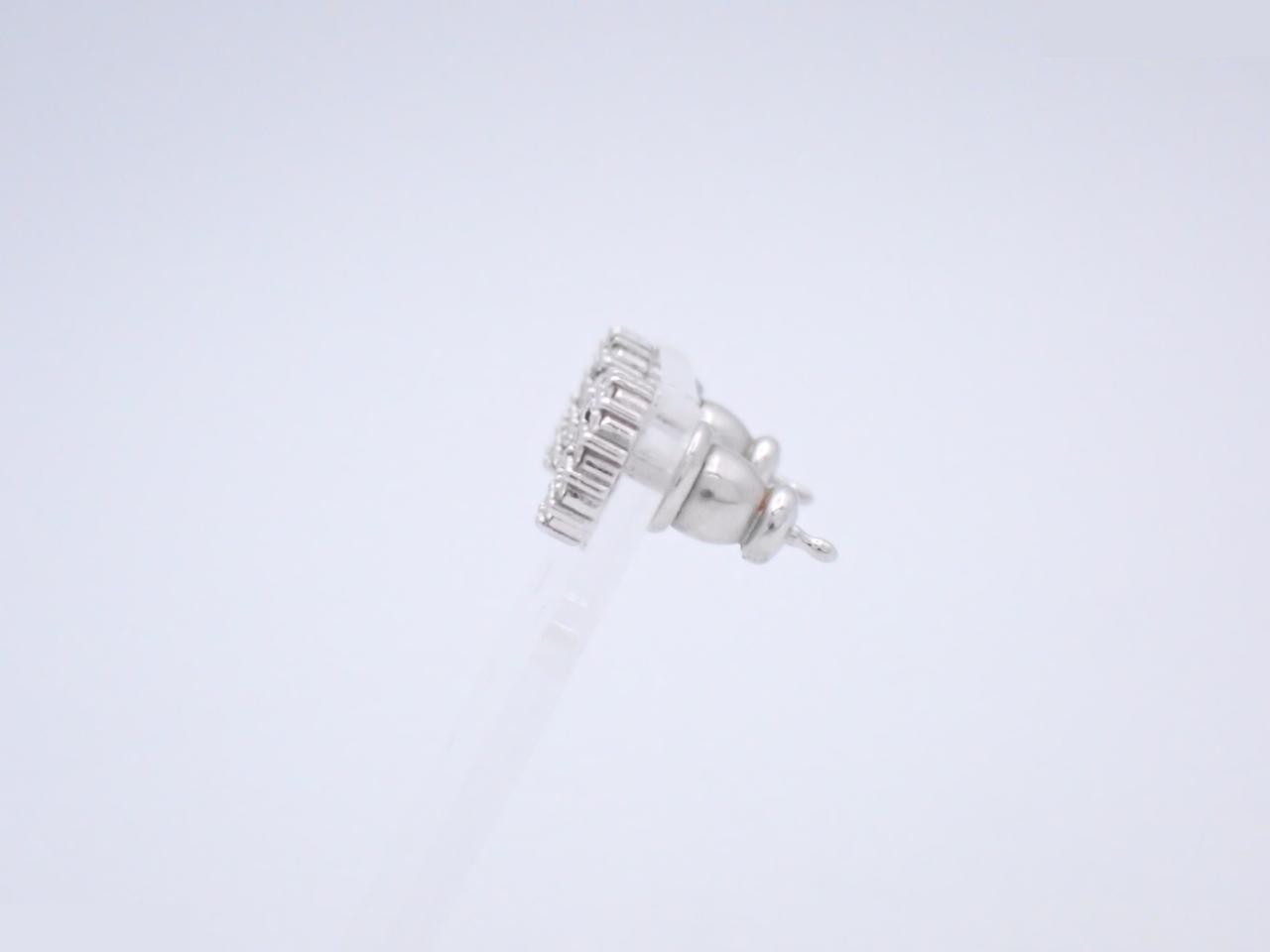 Silver earrings — view 3