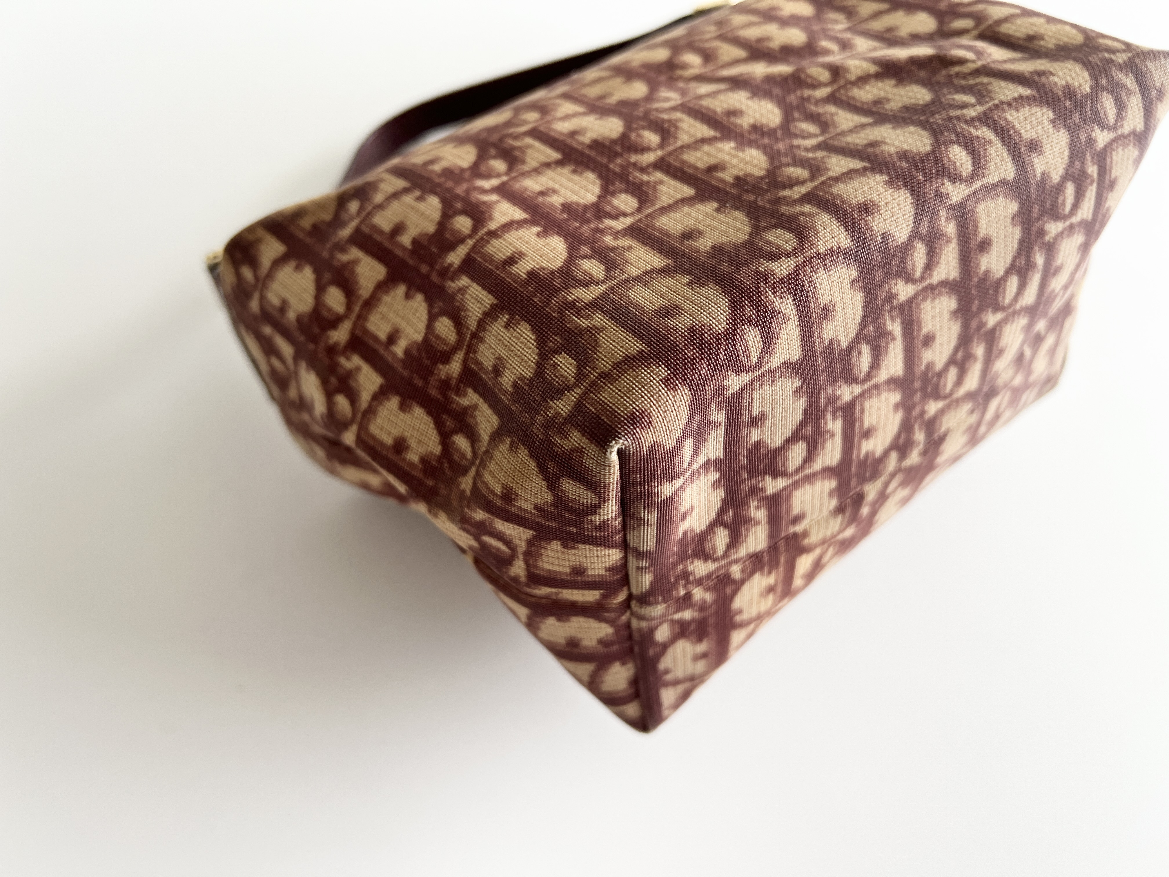 Trotter Oblique Leather Accessory Pouch Handbag — view 11