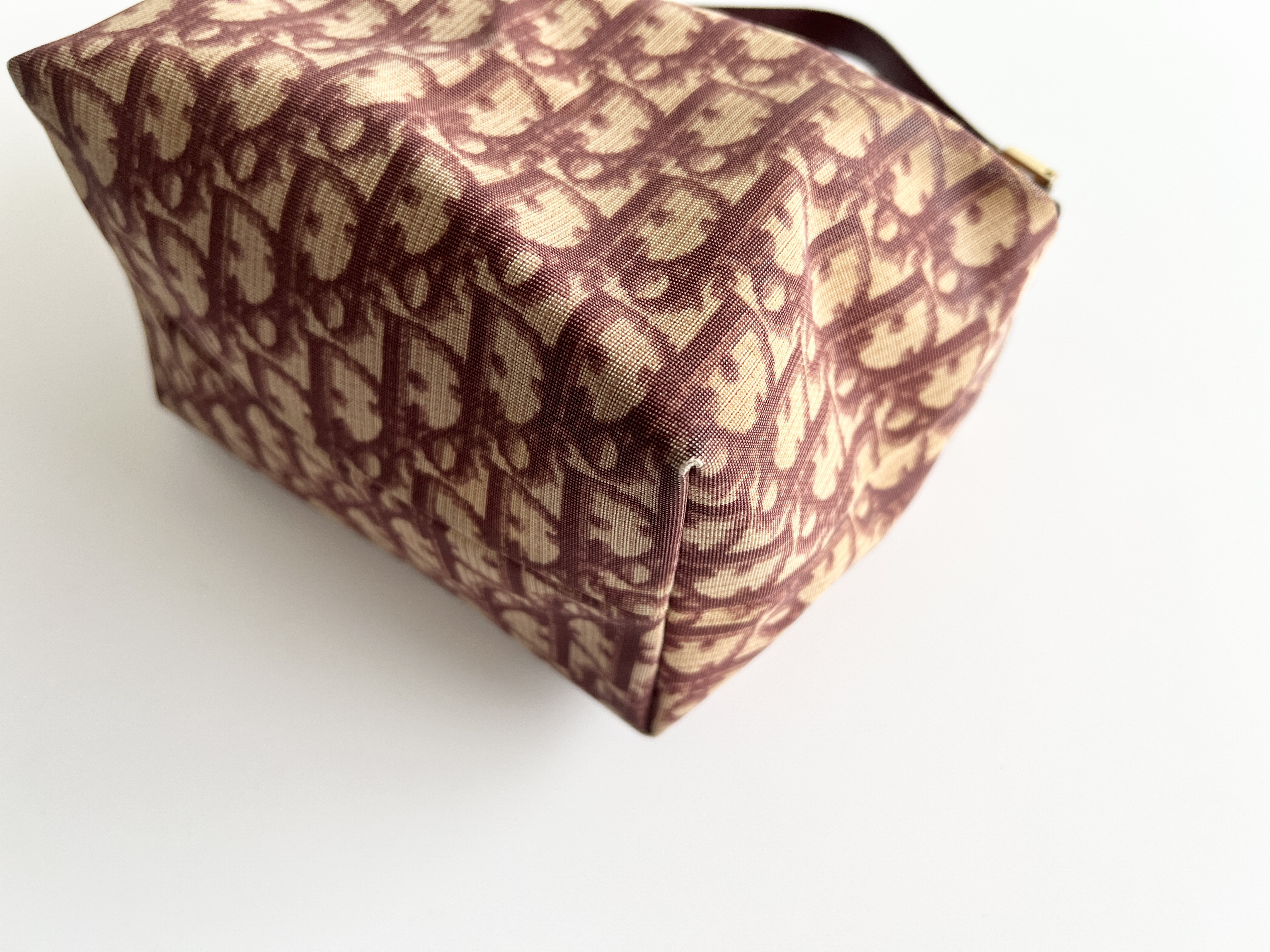 Trotter Oblique Leather Accessory Pouch Handbag — view 10