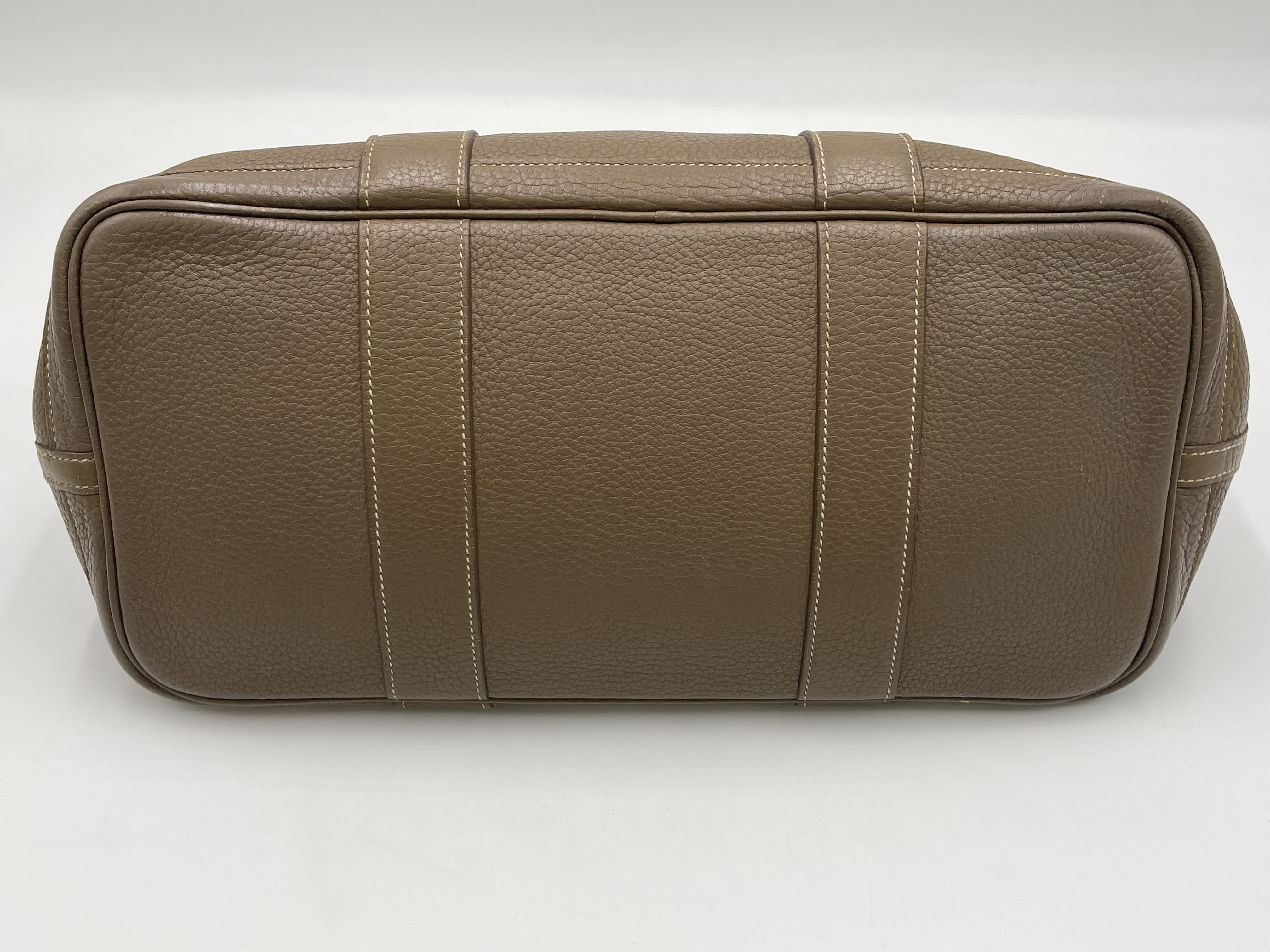 Garden Party 36 PM Negonda Etoupe Tote Bag with Silver Hardware and T Stamp — view 5