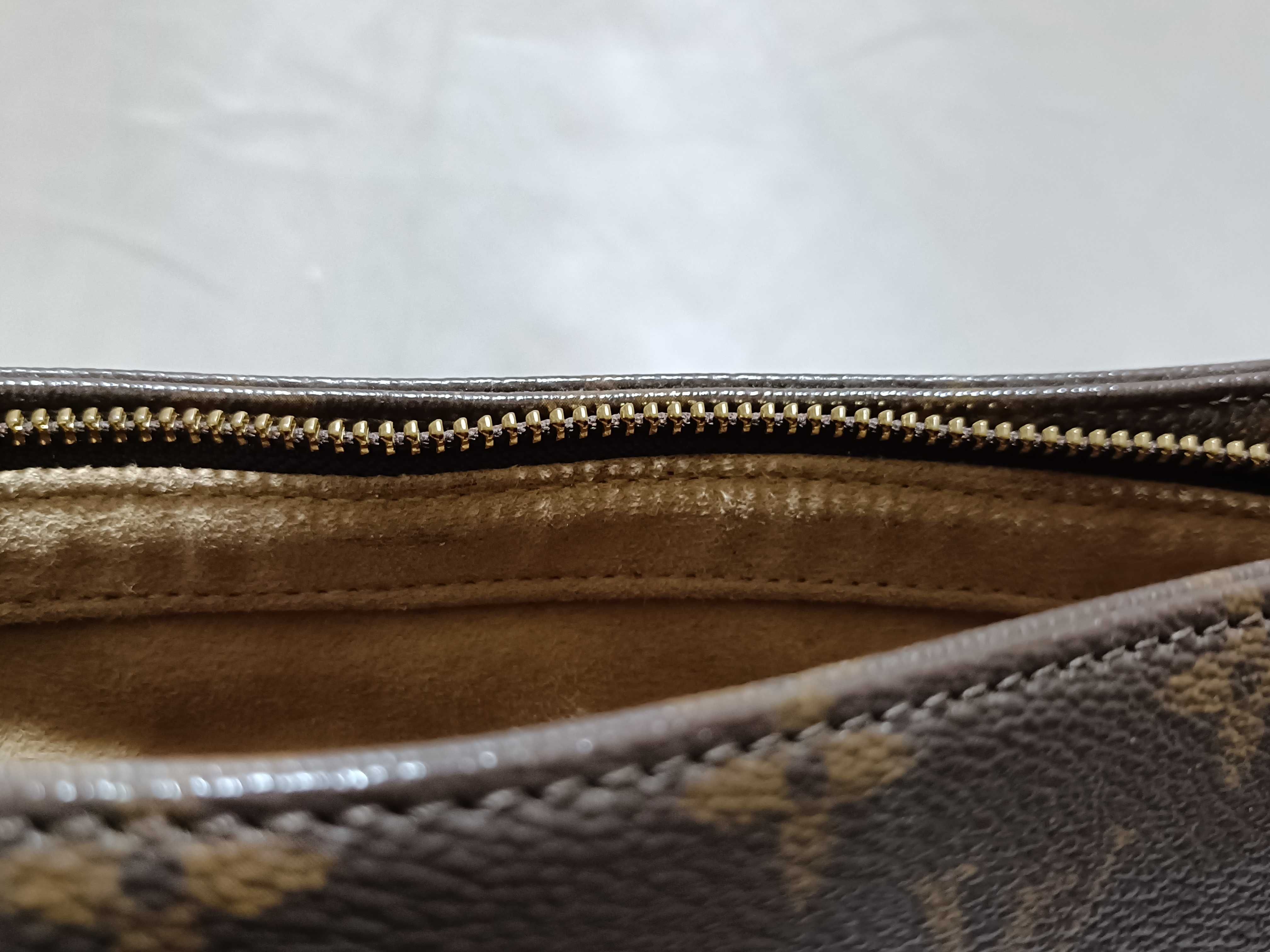 Monogram Looping Zipper Handbag — view 9