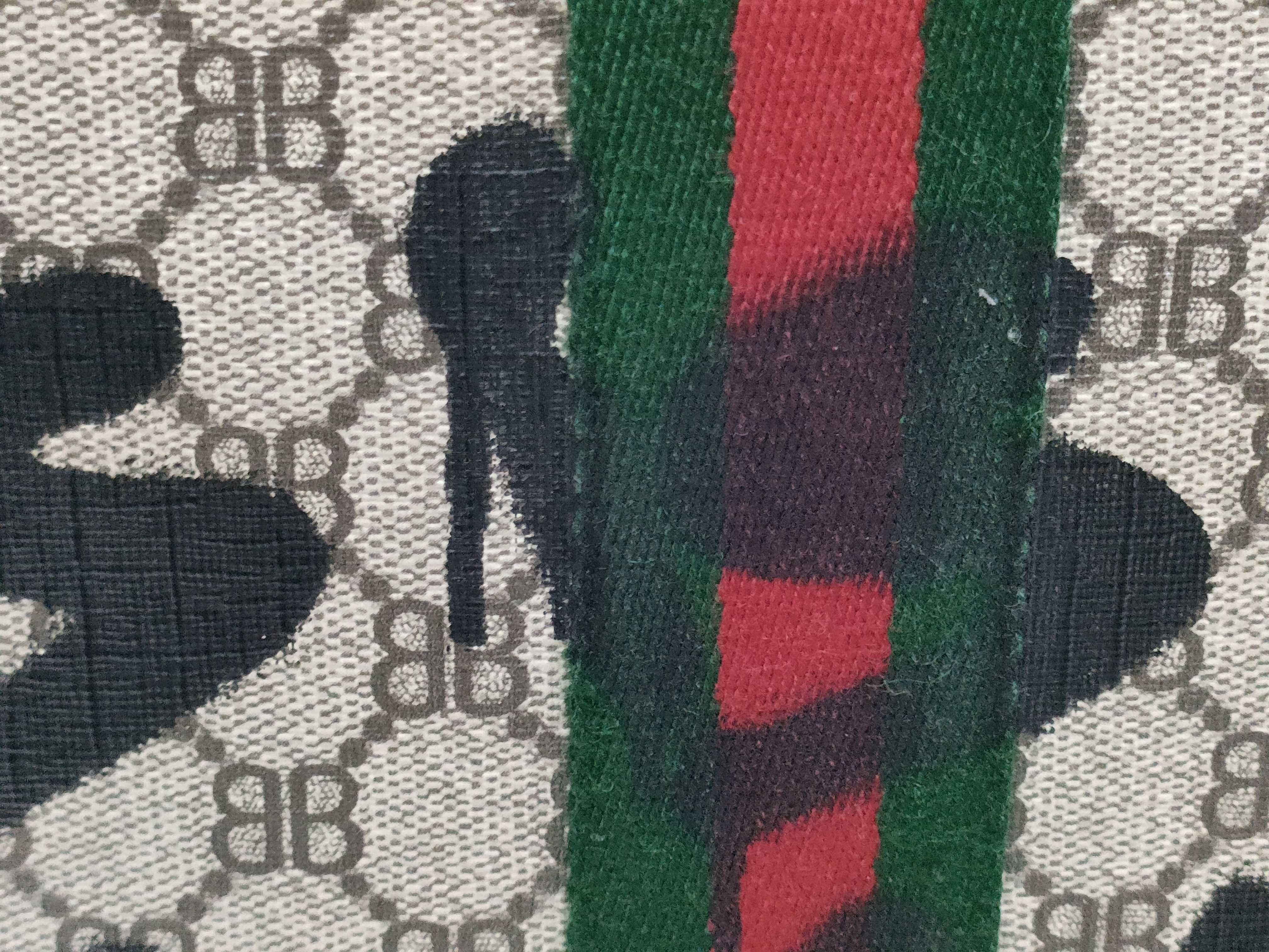 Balenciaga PVC Hacker Clutch Bag — view 8