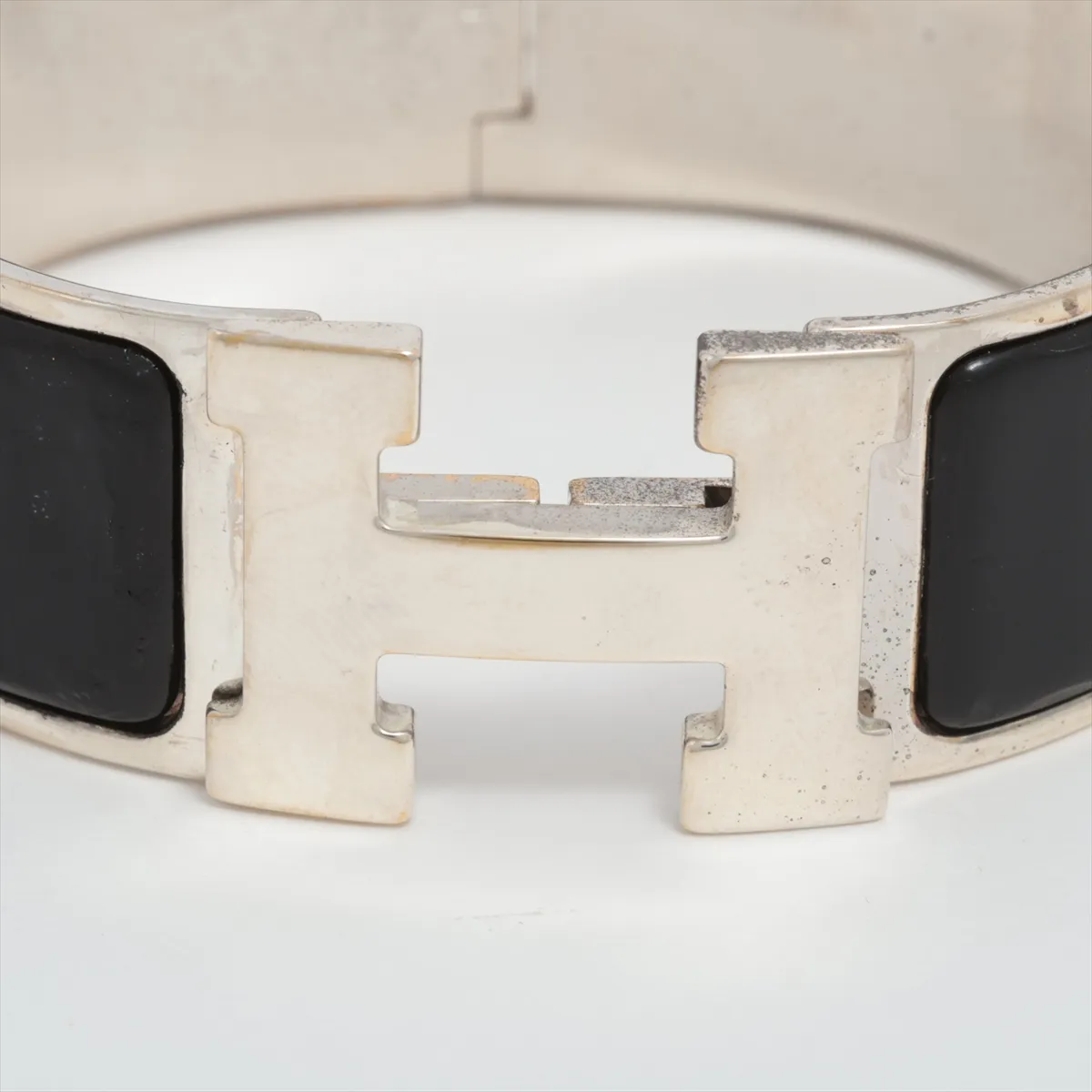 Click H Bangle Large Bangle GP Black x Silver — view 3