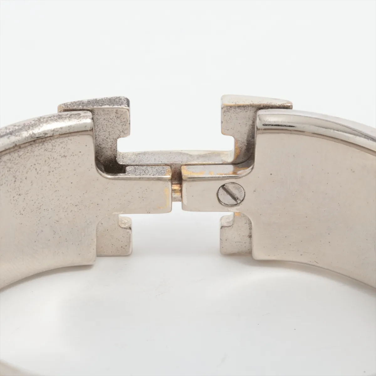 Click H Bangle Large Bangle GP Black x Silver — view 4