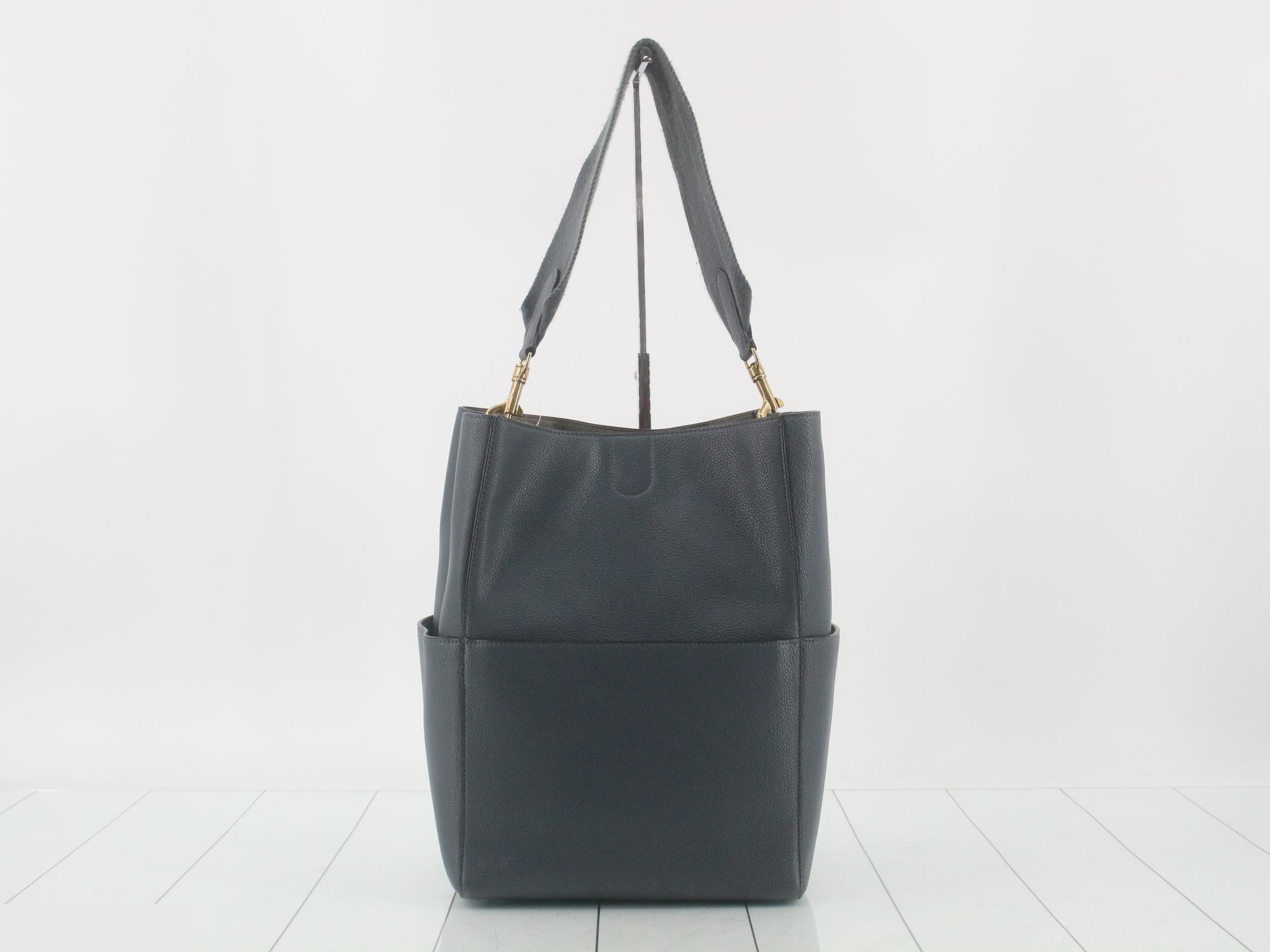 Sangle Bucket Shoulder Bag, Leather — view 2