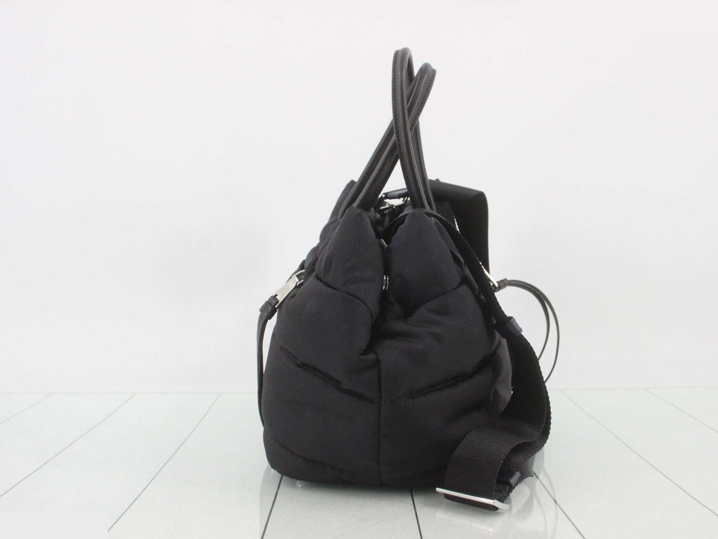 2-Way Tote Bag, Bomber Style, Nylon — view 3