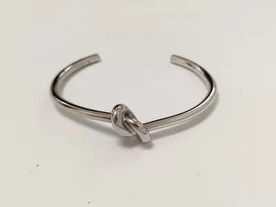 Knot Bangle Bracelet