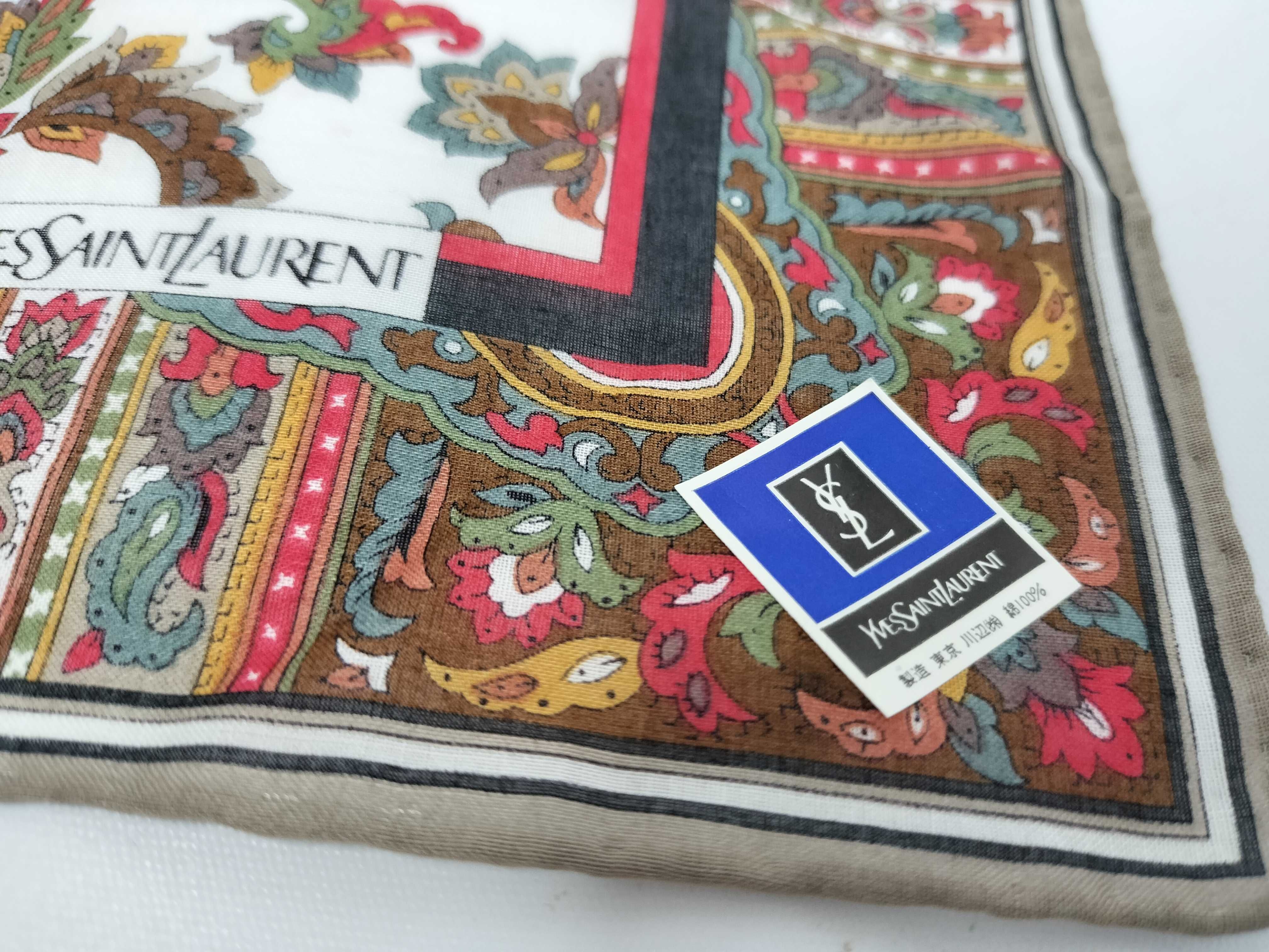 Handkerchief Scarf with Sticker Flower Other Accessories — view 4
