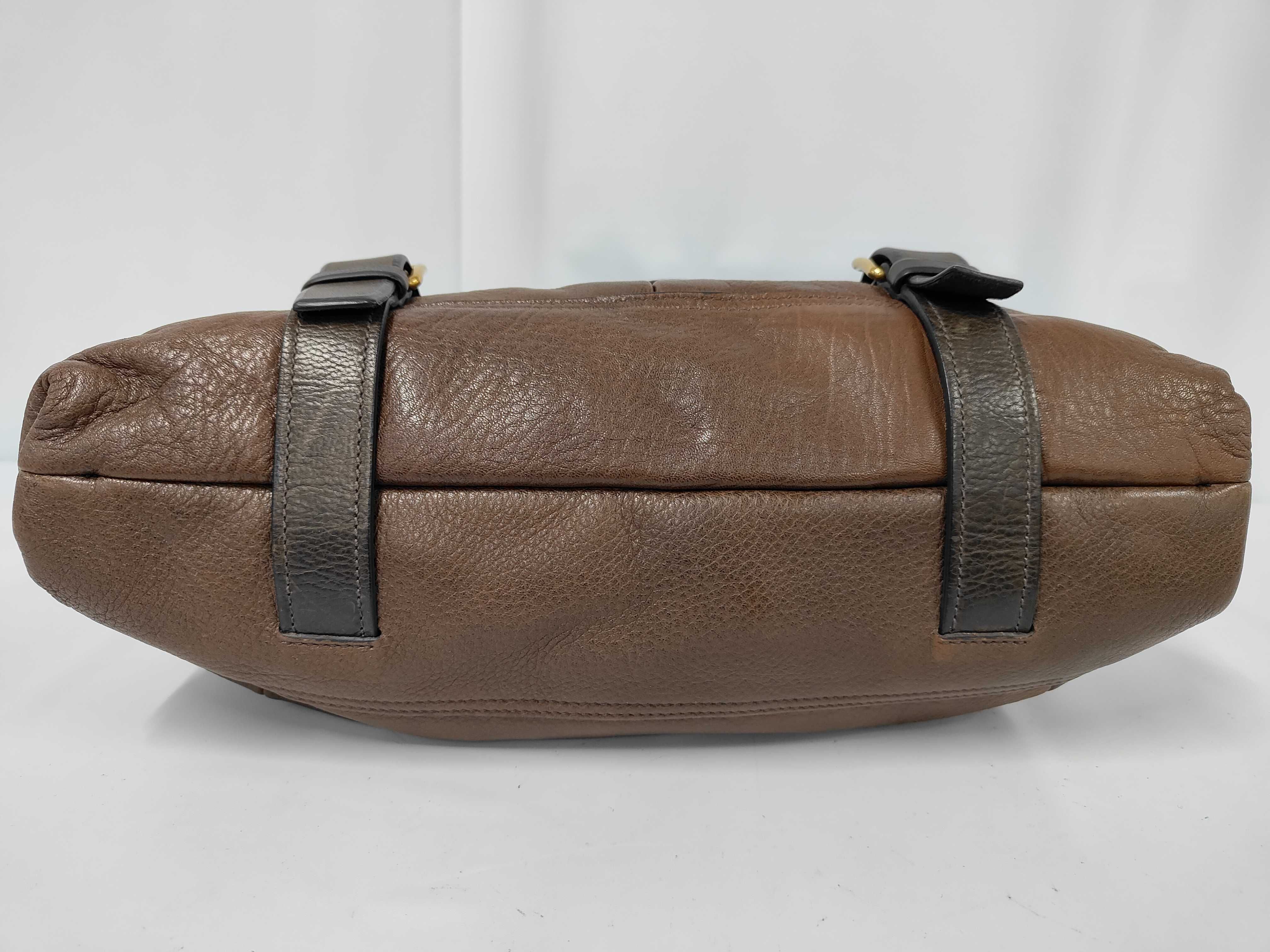 Leather Saffiano Messenger Bag Shoulder Bag — view 7