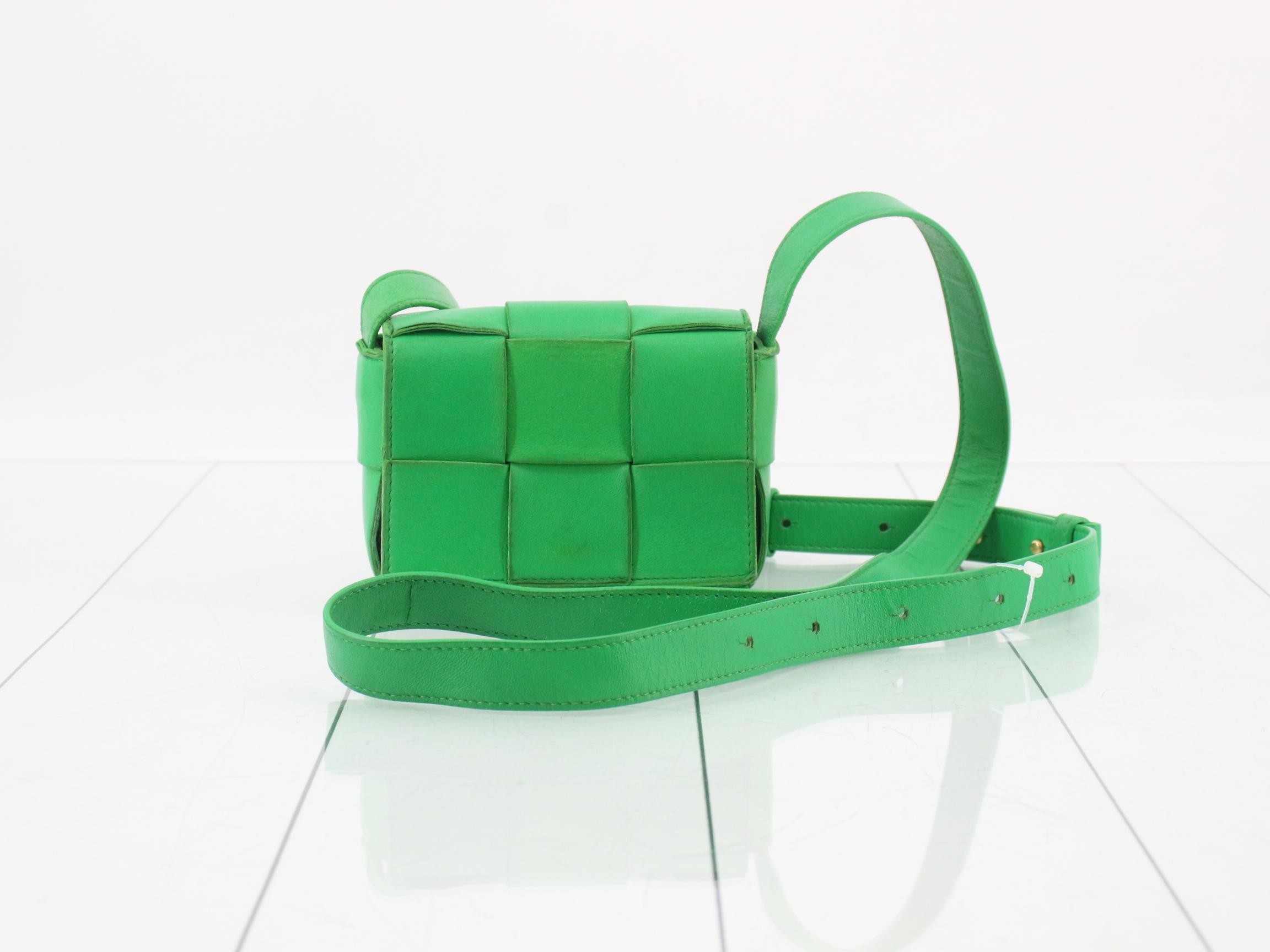 Maxi Intrecciato Candy Cassette Leather