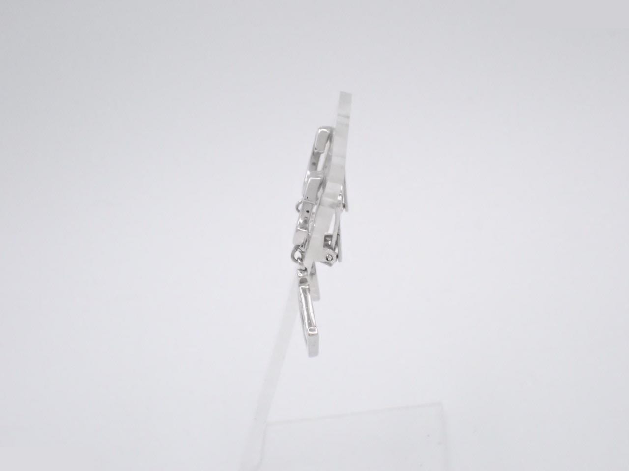 CD logo earrings — view 3