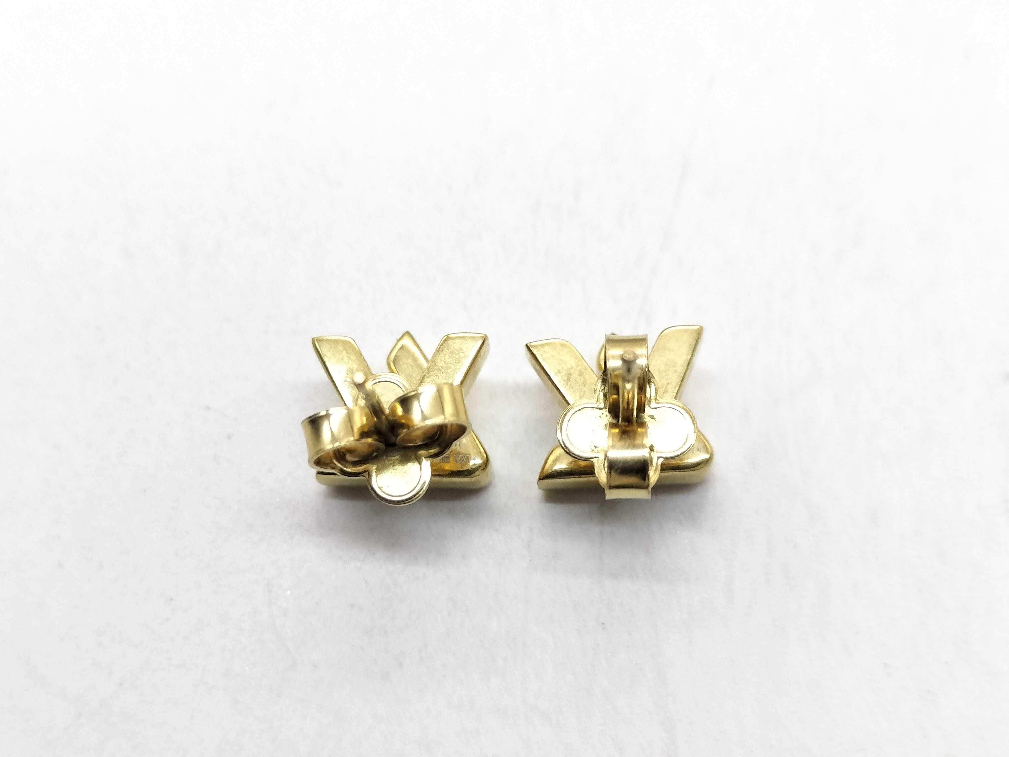 M01621 GO-14 Earrings Gold Earrings — view 2