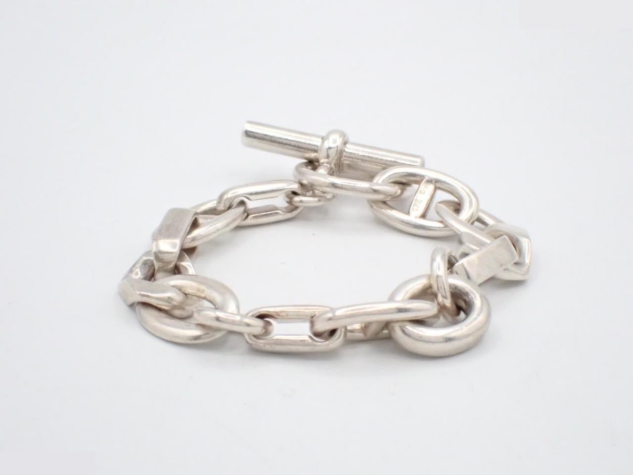 Area PM Bracelet, 925 Sterling Silver, 76.2g, Total Length Approx. 21cm — view 2