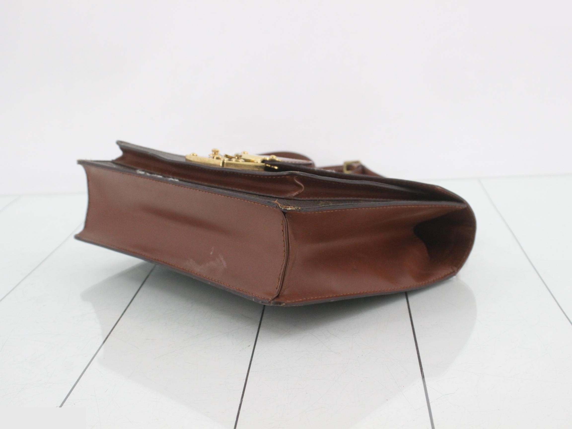 Monceau handbag with strap, Monogram, brown. — view 6