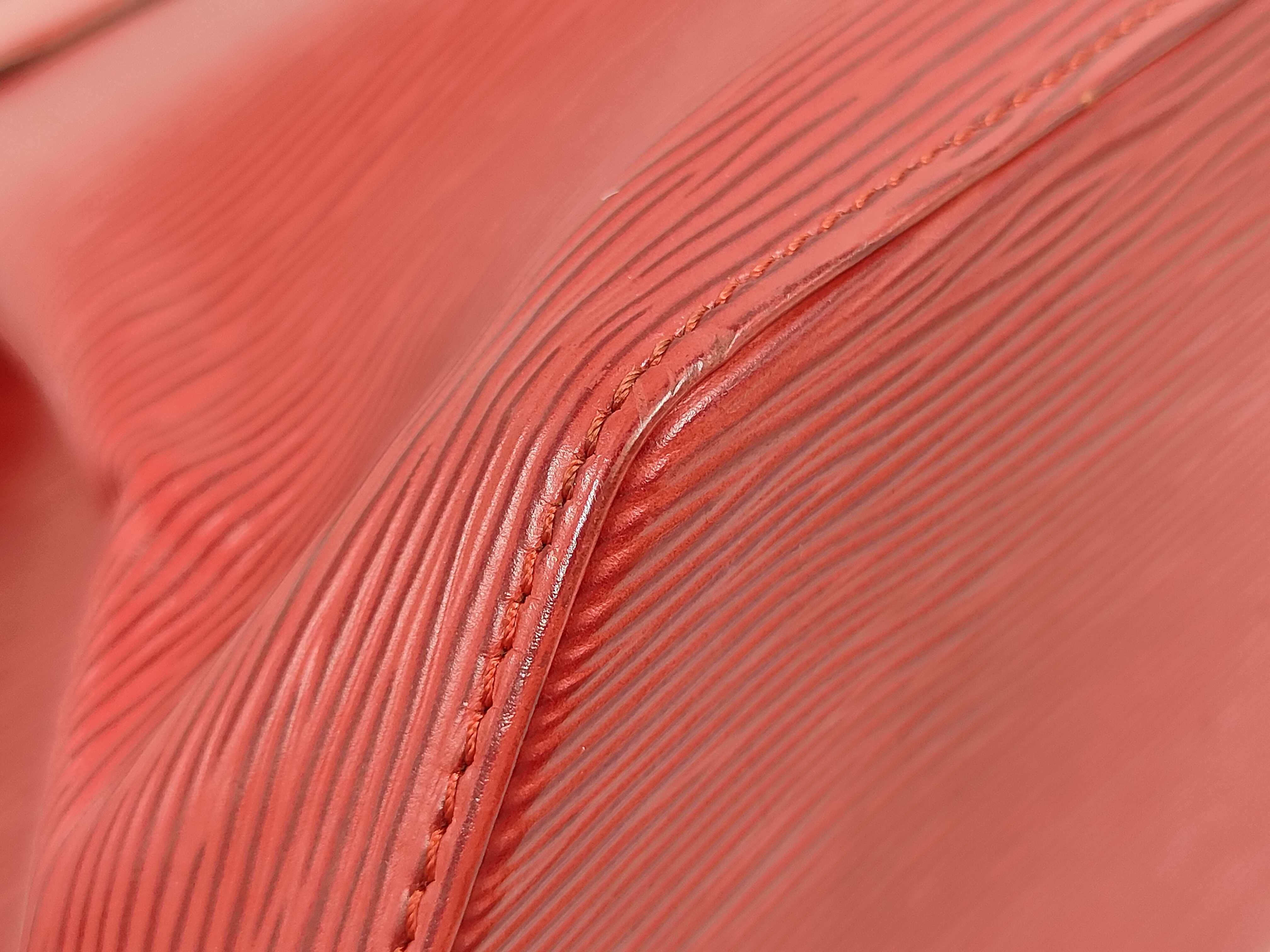 Epi Sac Depaule PM Shoulder Bag, Red — view 4