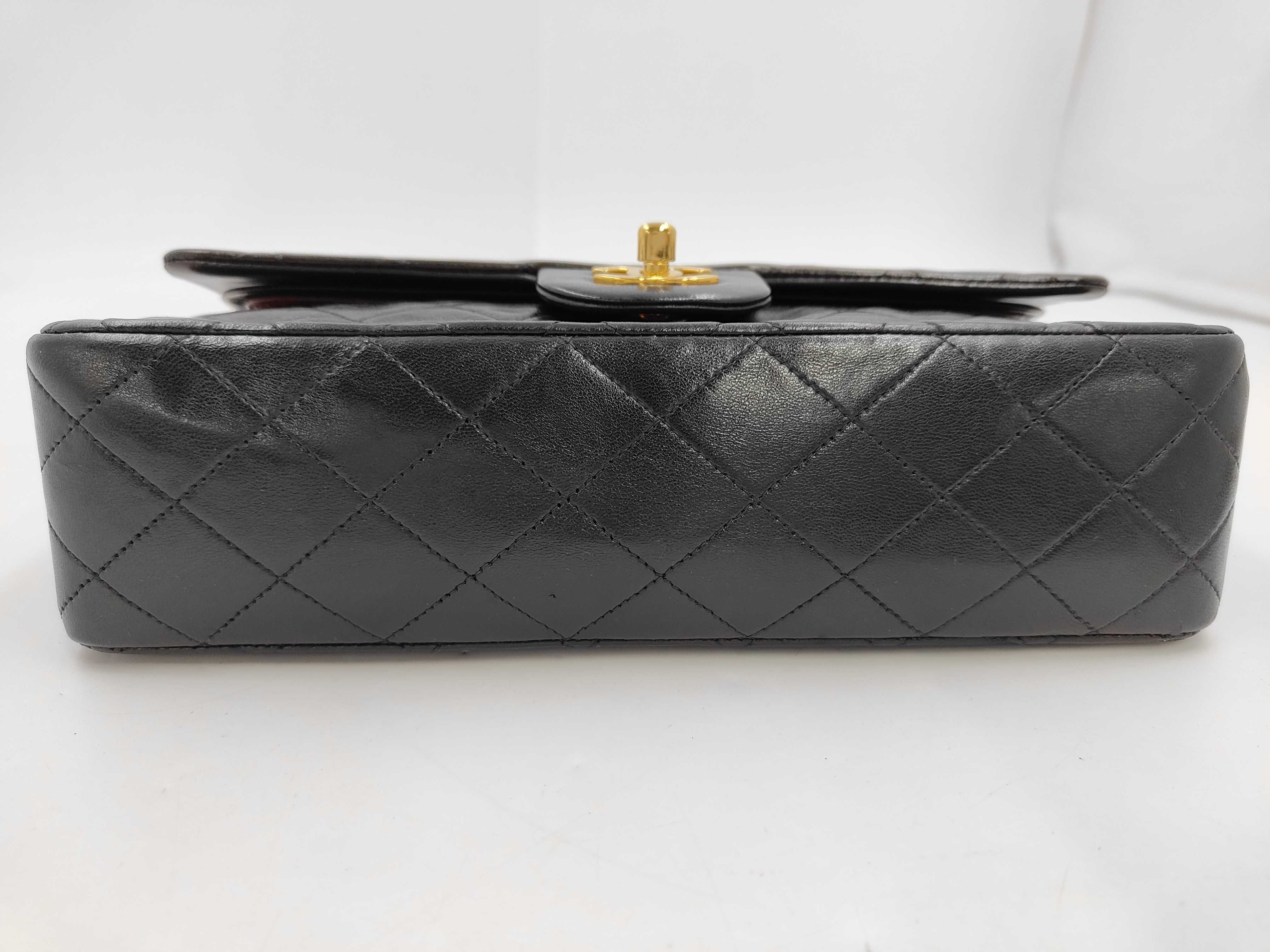 Matelassé 25 Double Flap Double Chain Lambskin Shoulder Bag — view 6
