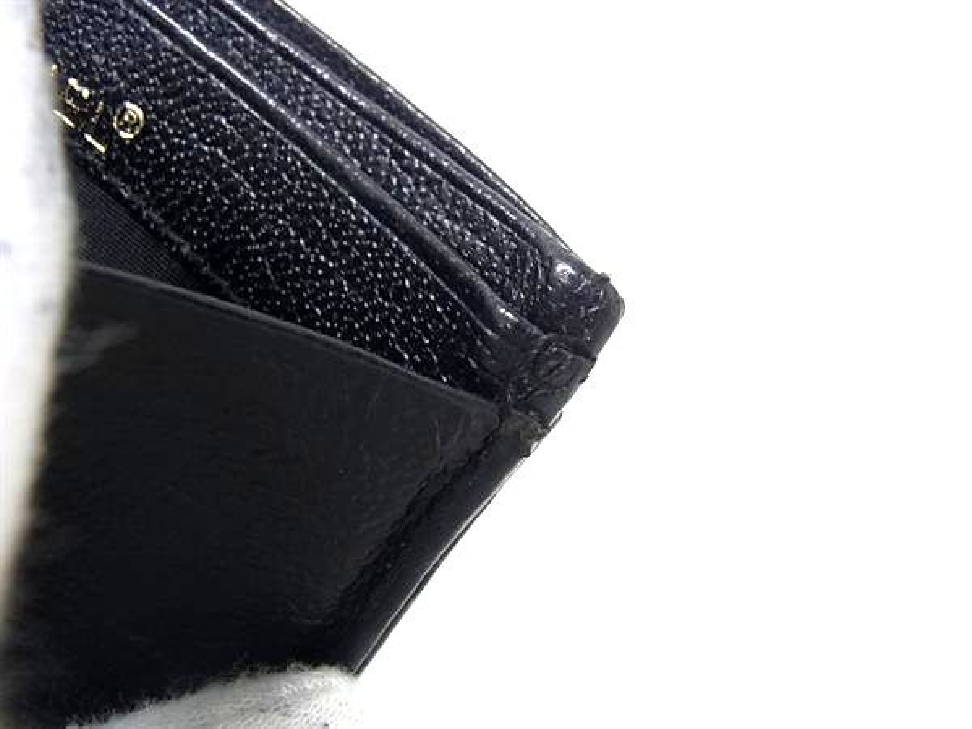 Cocomark Leather Pass Case Card Holder Commuter Holder Ladies Black Series FZ3575 Card Case — view 7