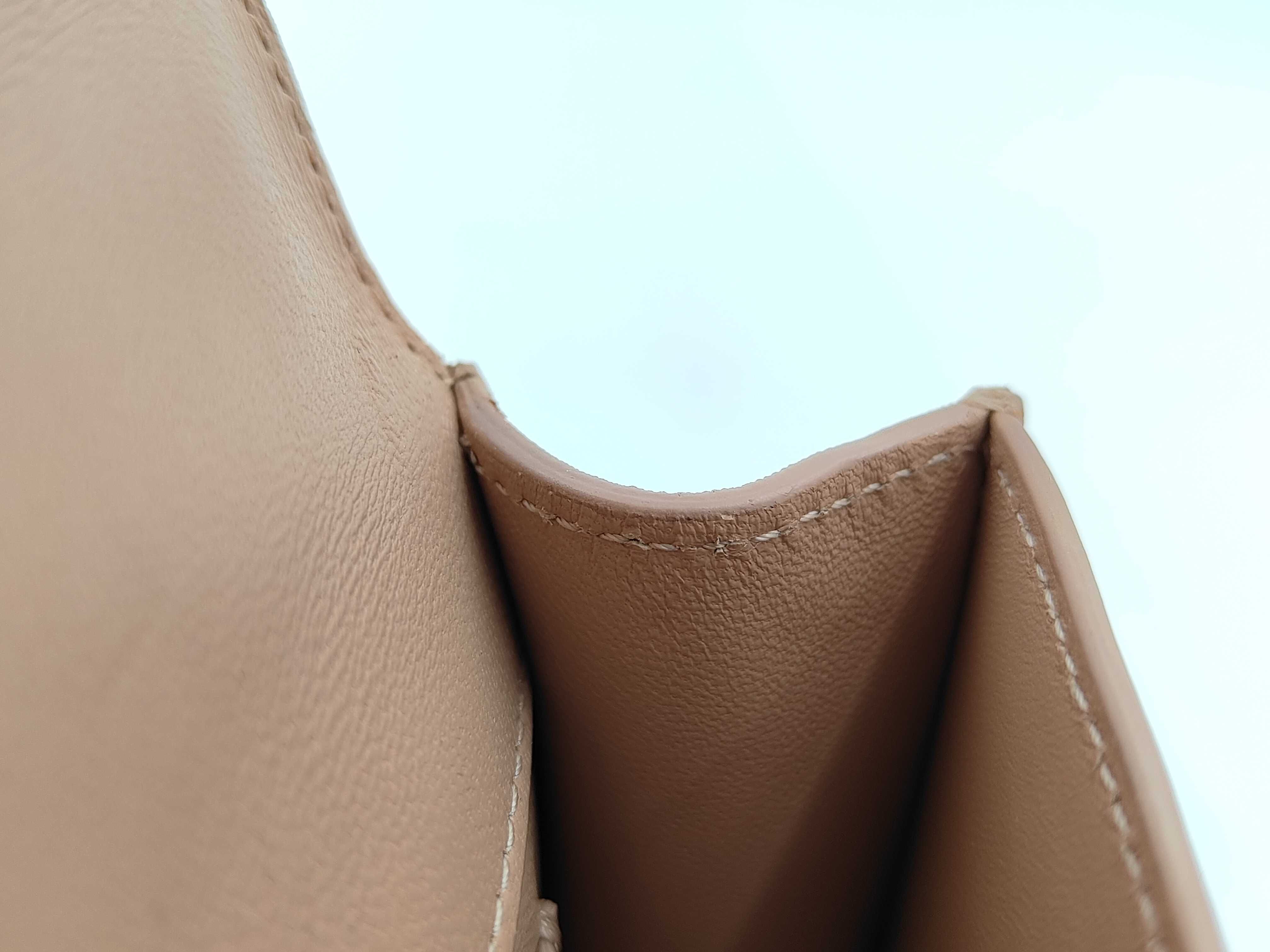 Leather CD Logo Montaigne Shoulder Bag Pink Shoulder Bag — view 9