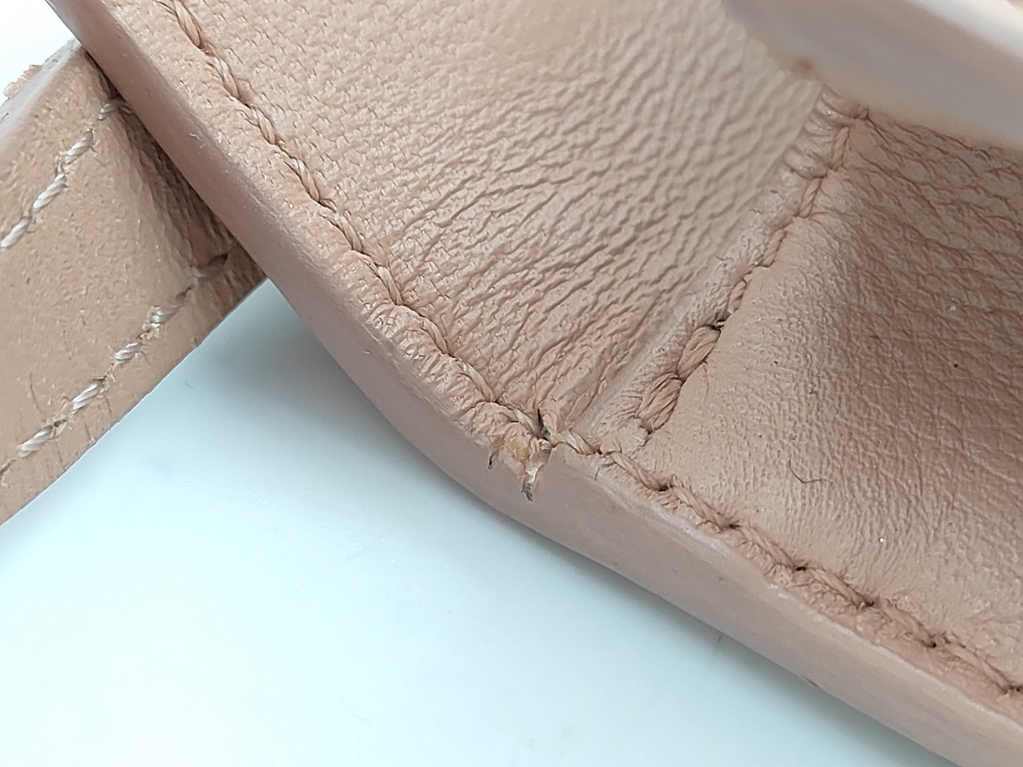 Leather CD Logo Montaigne Shoulder Bag Pink Shoulder Bag — view 10