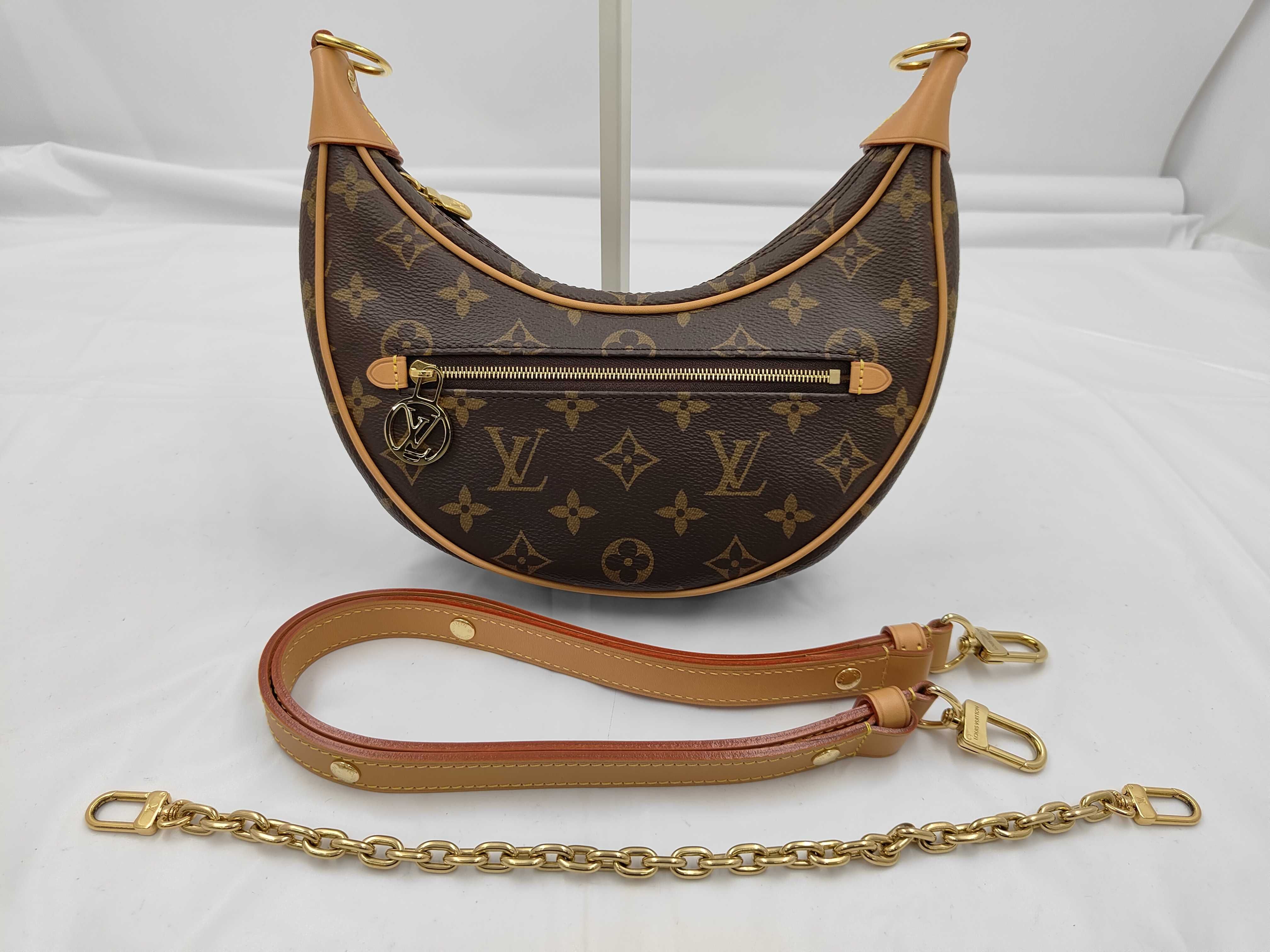 Monogram Loop Hobo Shoulder Bag