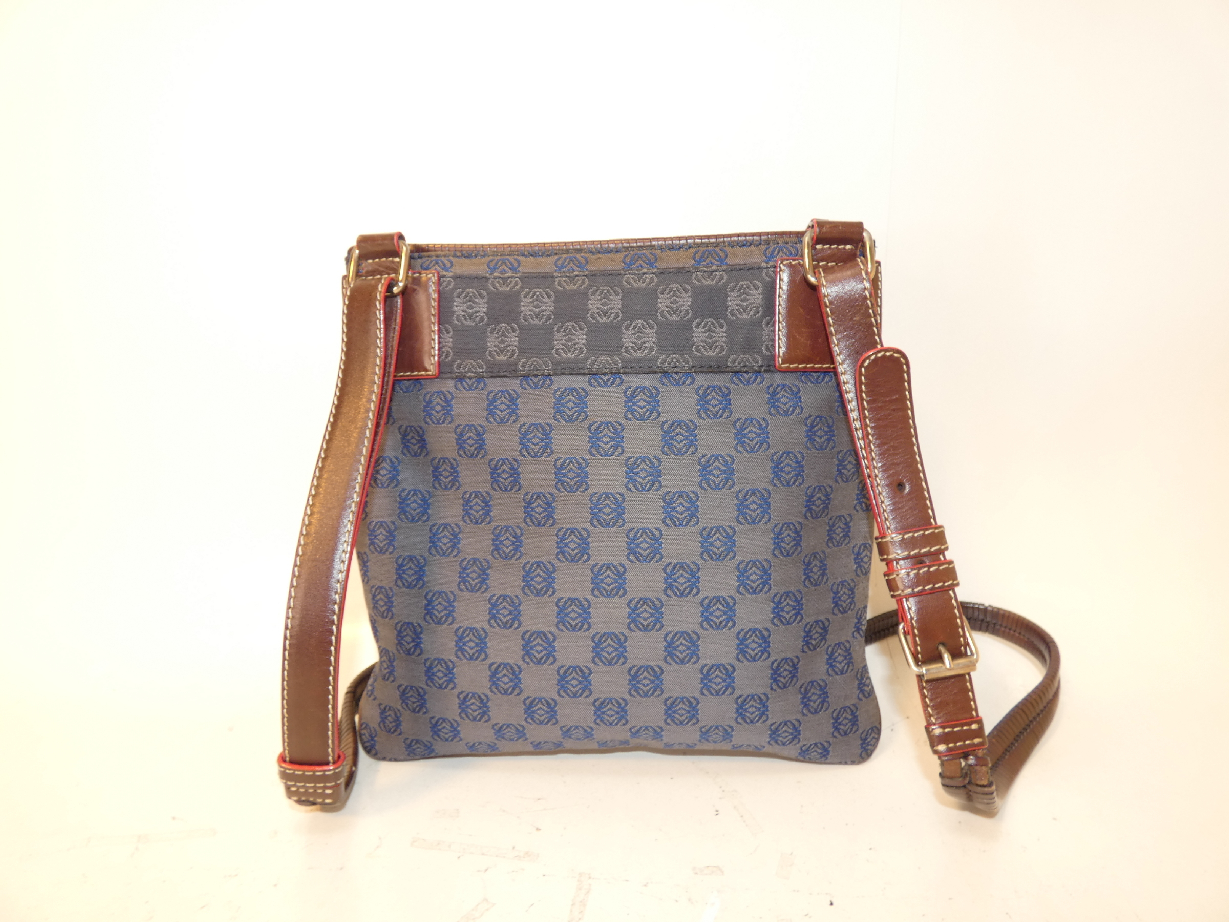 Anagram Canvas Shoulder Bag — view 2