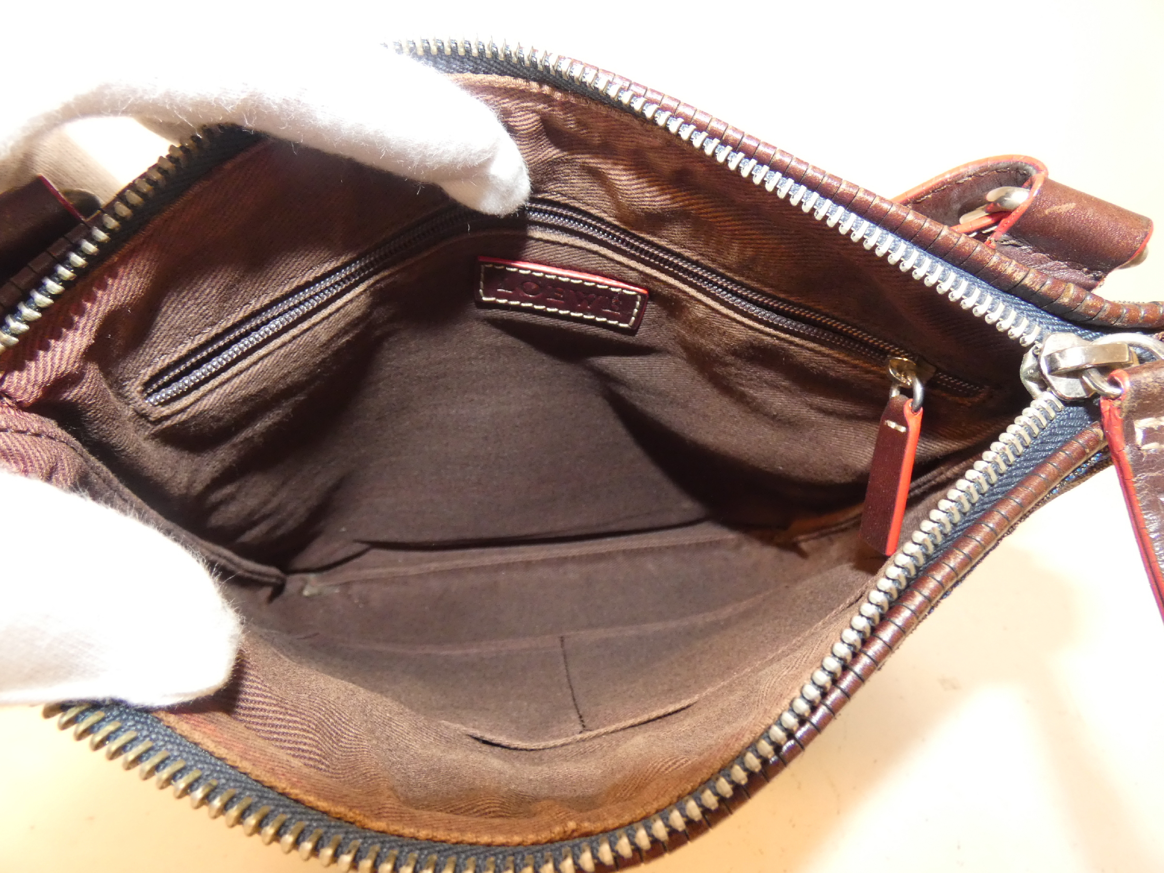 Anagram Canvas Shoulder Bag — view 8