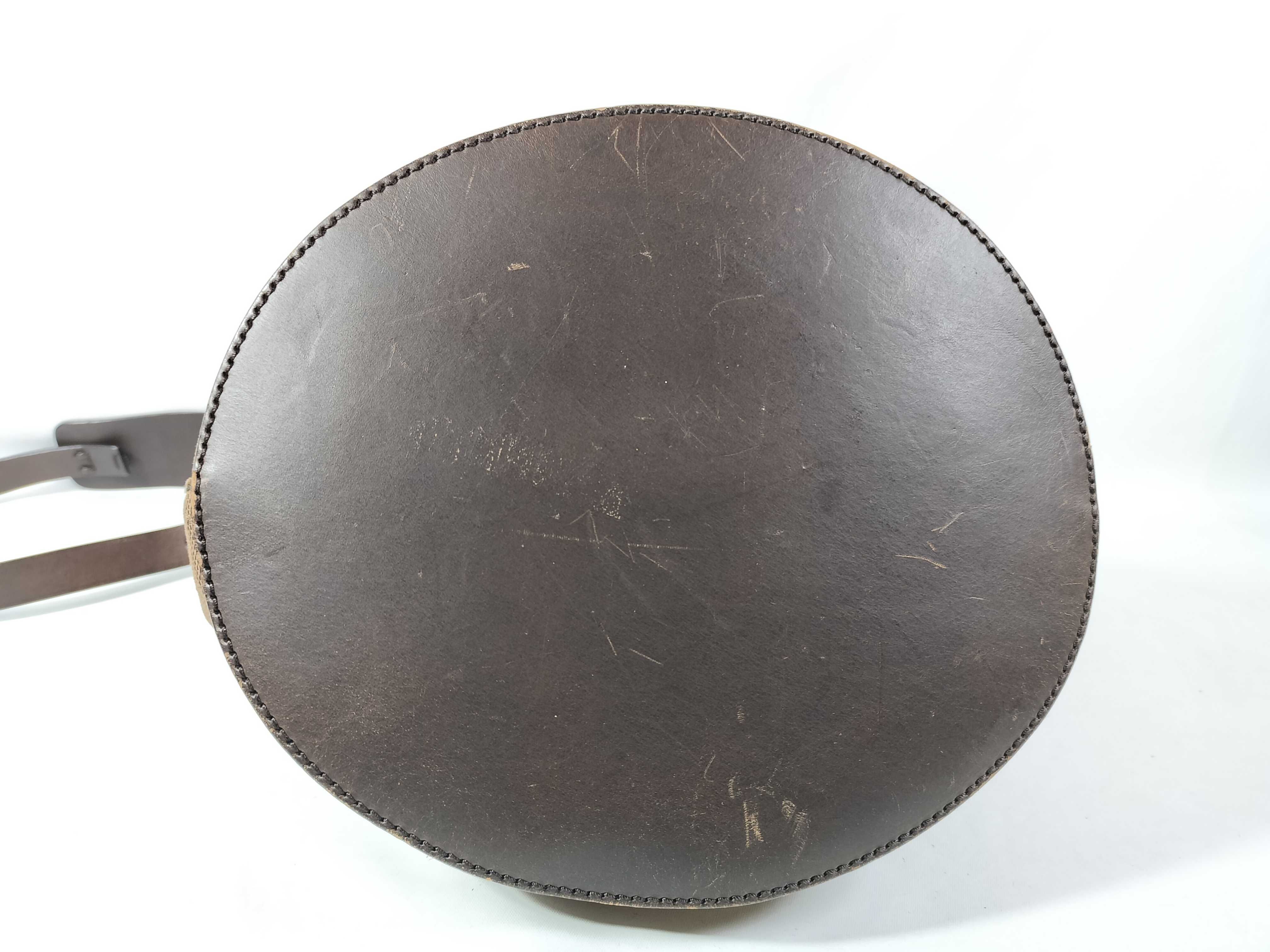 GG Canvas Shoulder Bag - Leather and Canvas GG Pattern Shoulder Bag — view 7