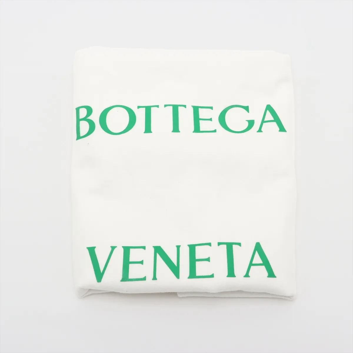 Intrecciato Leather Clutch Bag Green — view 8