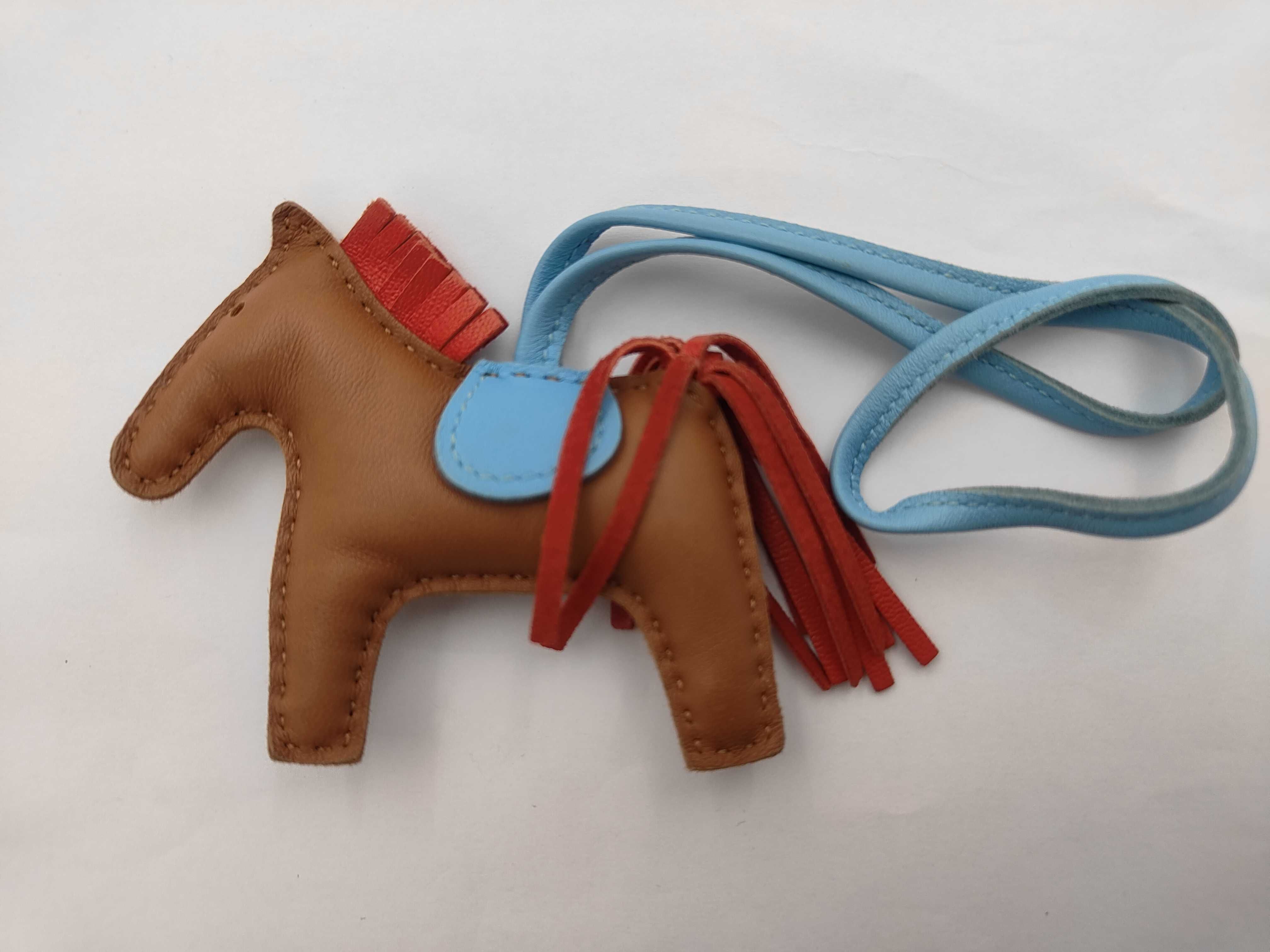 Brown Mylo Lambskin Rodeo PM Charm A Stamp Other Accessories
