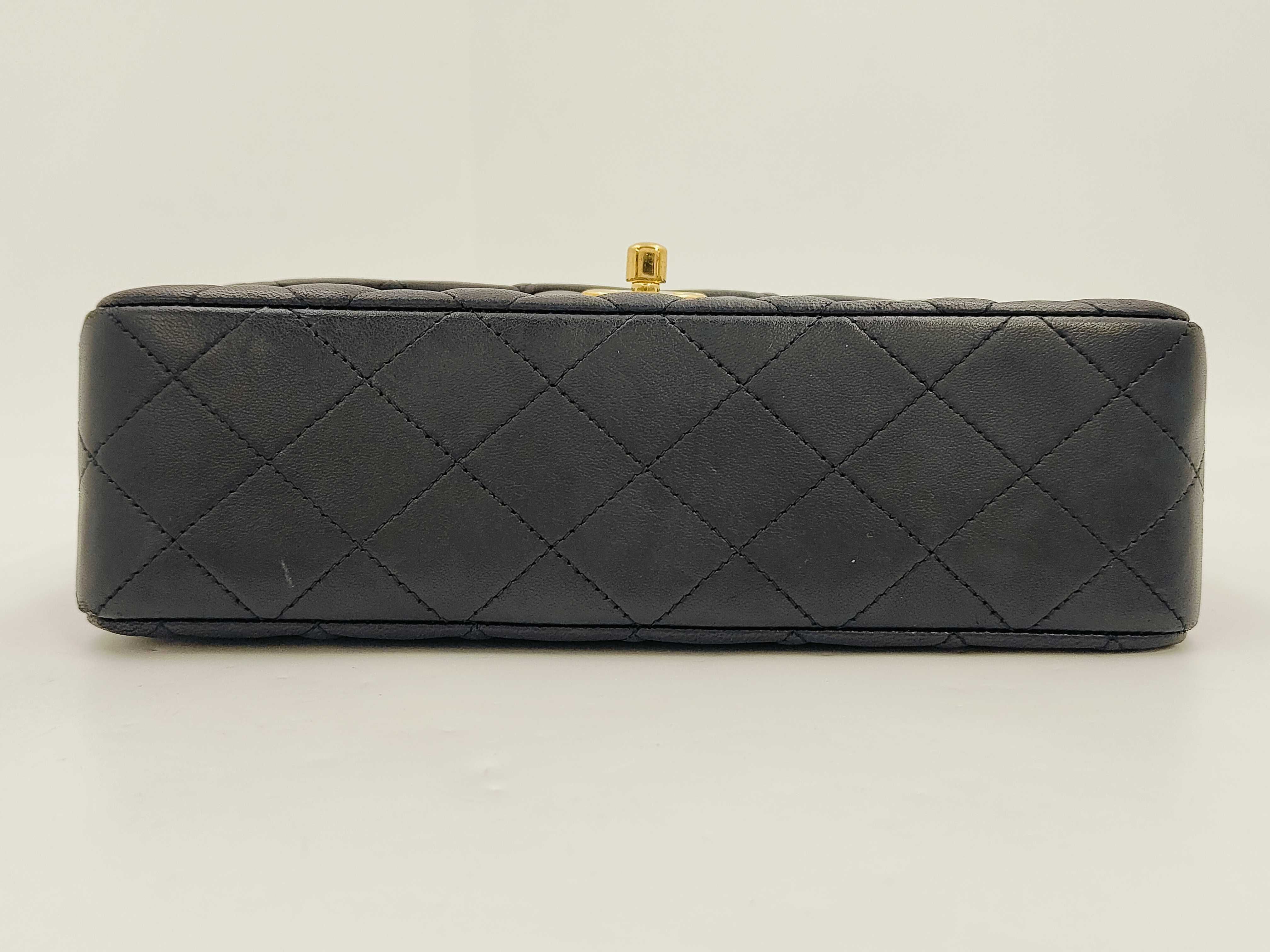 chain bag gold button shoulder bag — view 6