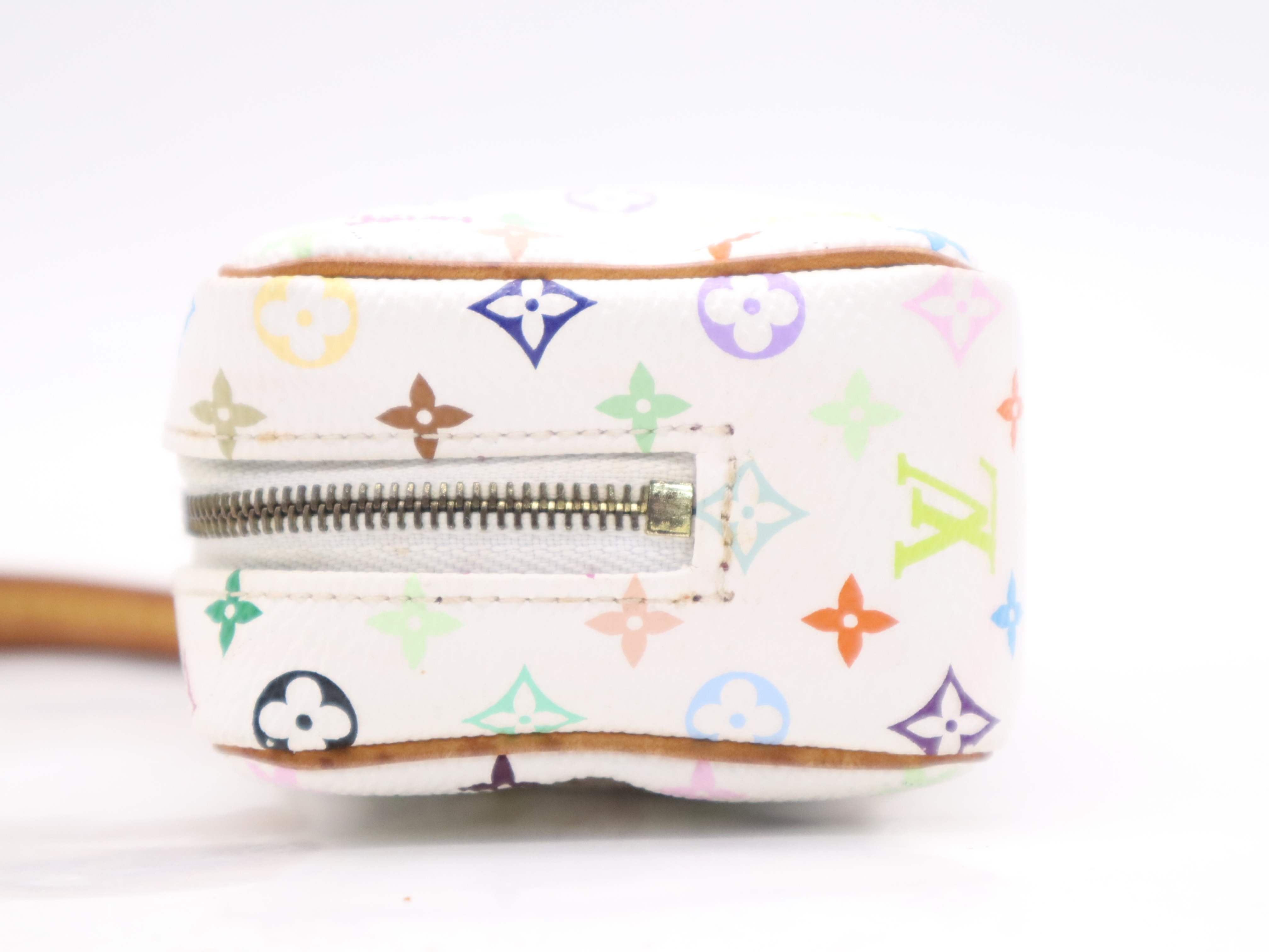 M58033 Multicolor Pochette Wapity Blanc with Strap and Dust Bag — view 3