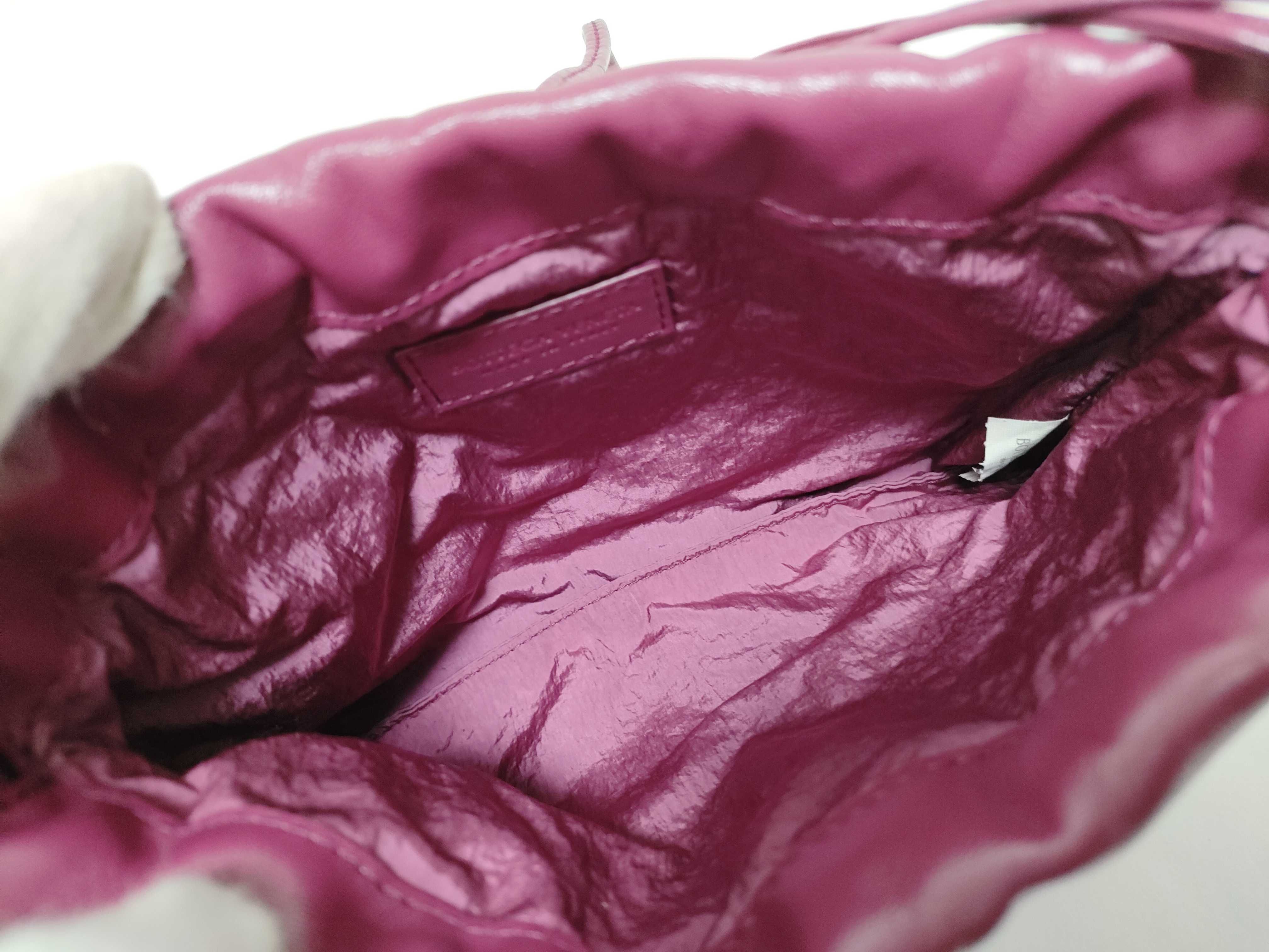 Intrecciato Bottega Veneta Intrecciato Dust Bag Leather Shoulder Bag Purple Shoulder Bag — view 9