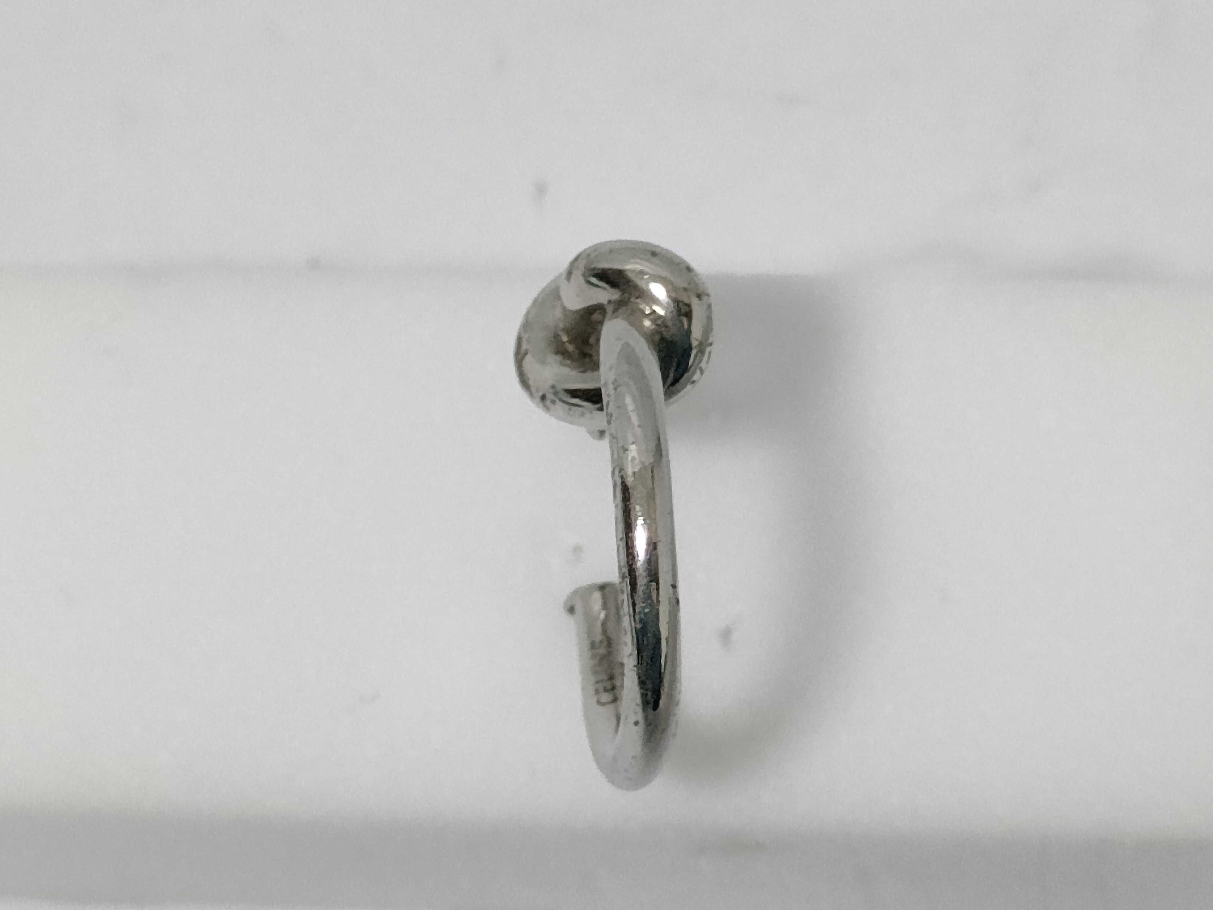 Knot Small Hoop Earring (Single)