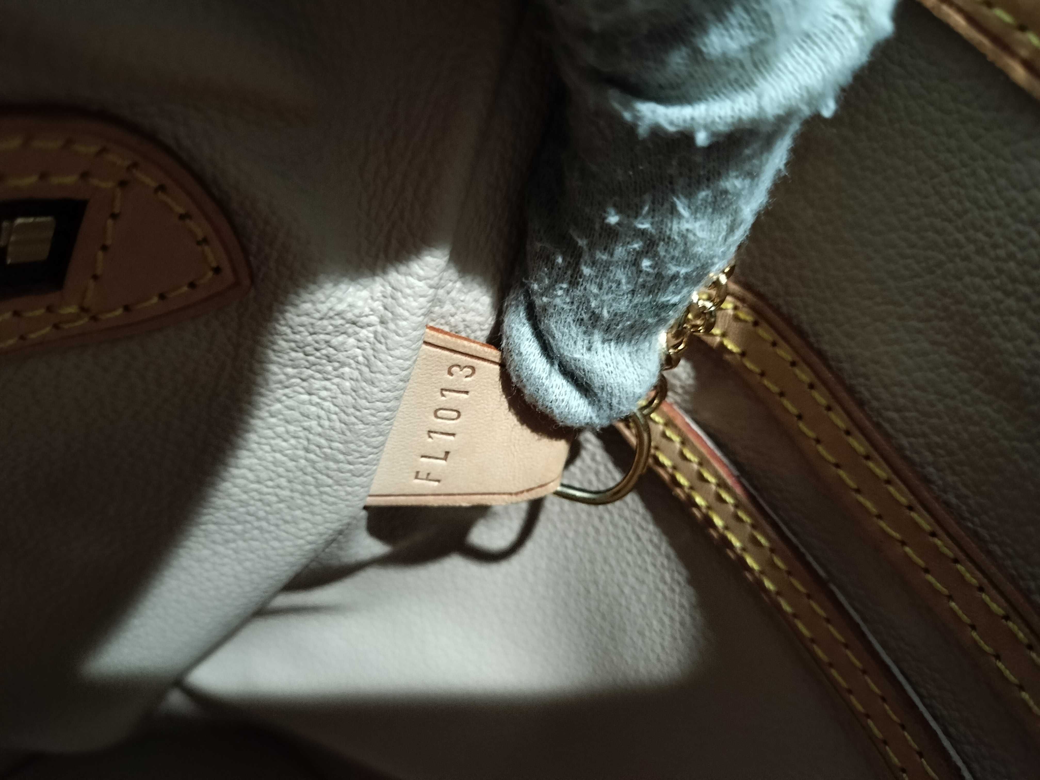 Monogram Bucket PM Handbag with Pouch — view 11