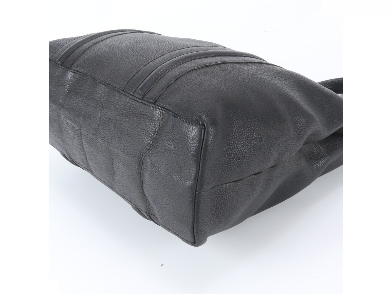 Leather tote bag, shoulder bag, business bag, for commuting, document bag. — view 4