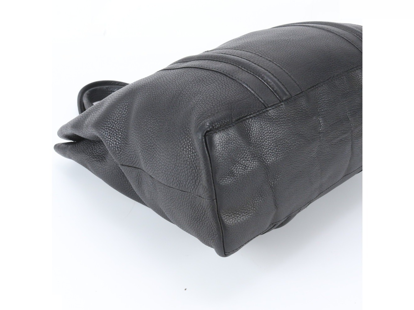 Leather tote bag, shoulder bag, business bag, for commuting, document bag. — view 5