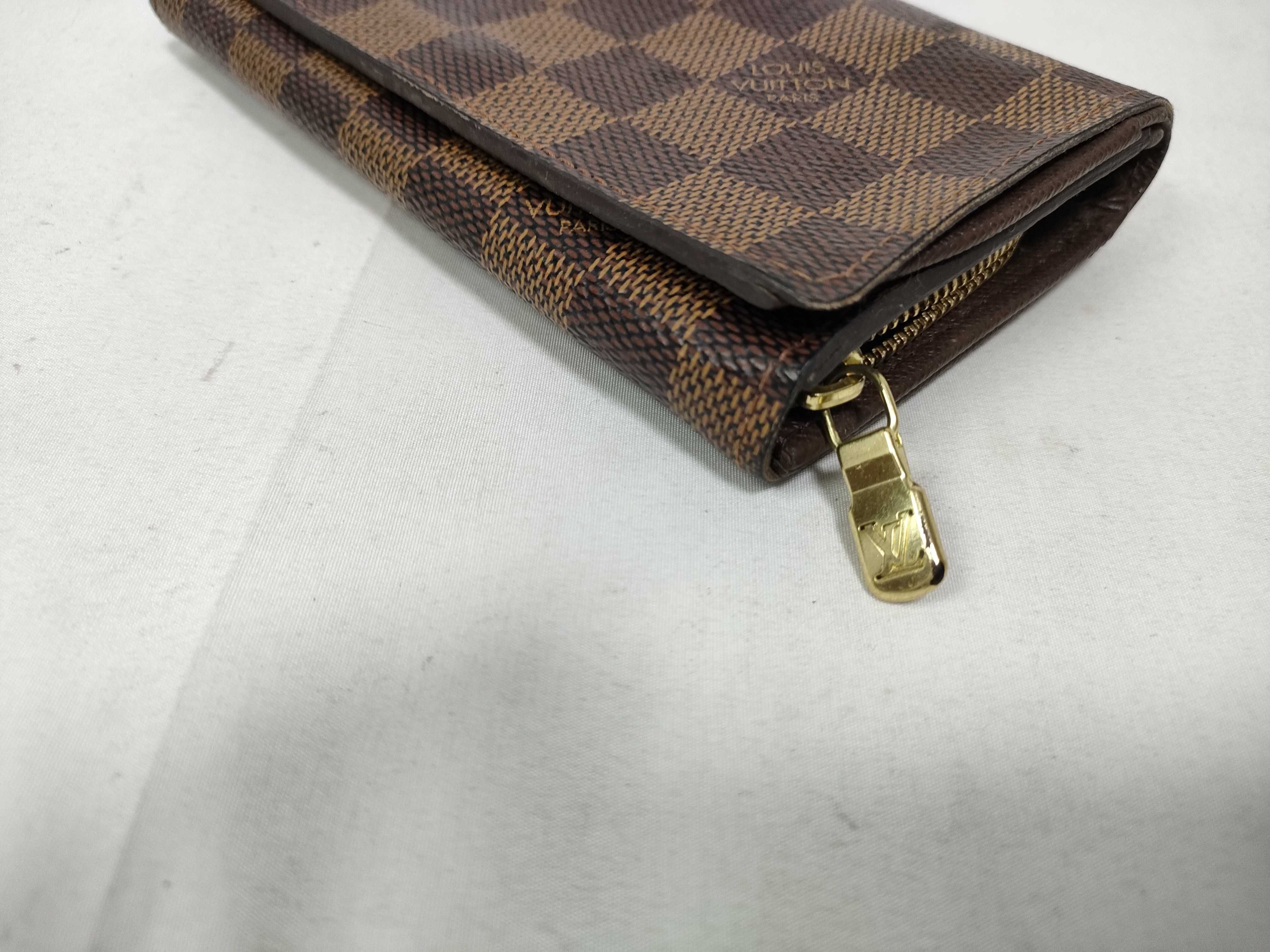 Damier LV Damier Portemonnaie Bietrezor N61730 CA0025 Initial Wallet — view 4
