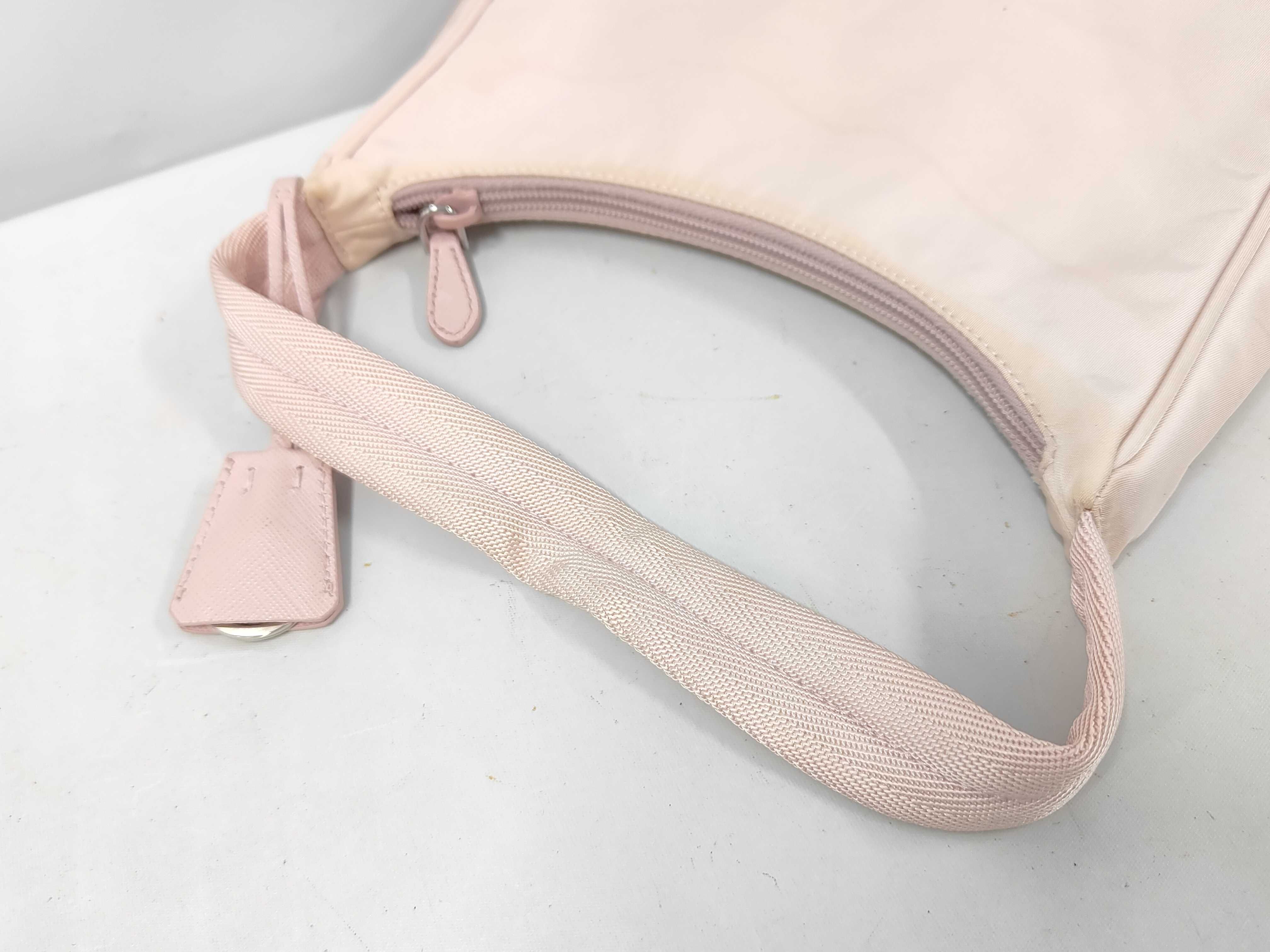 Re-Edition 2000 Tessuto Nylon Mini Bag, Pink, RFID Readable, Shoulder Bag — view 5