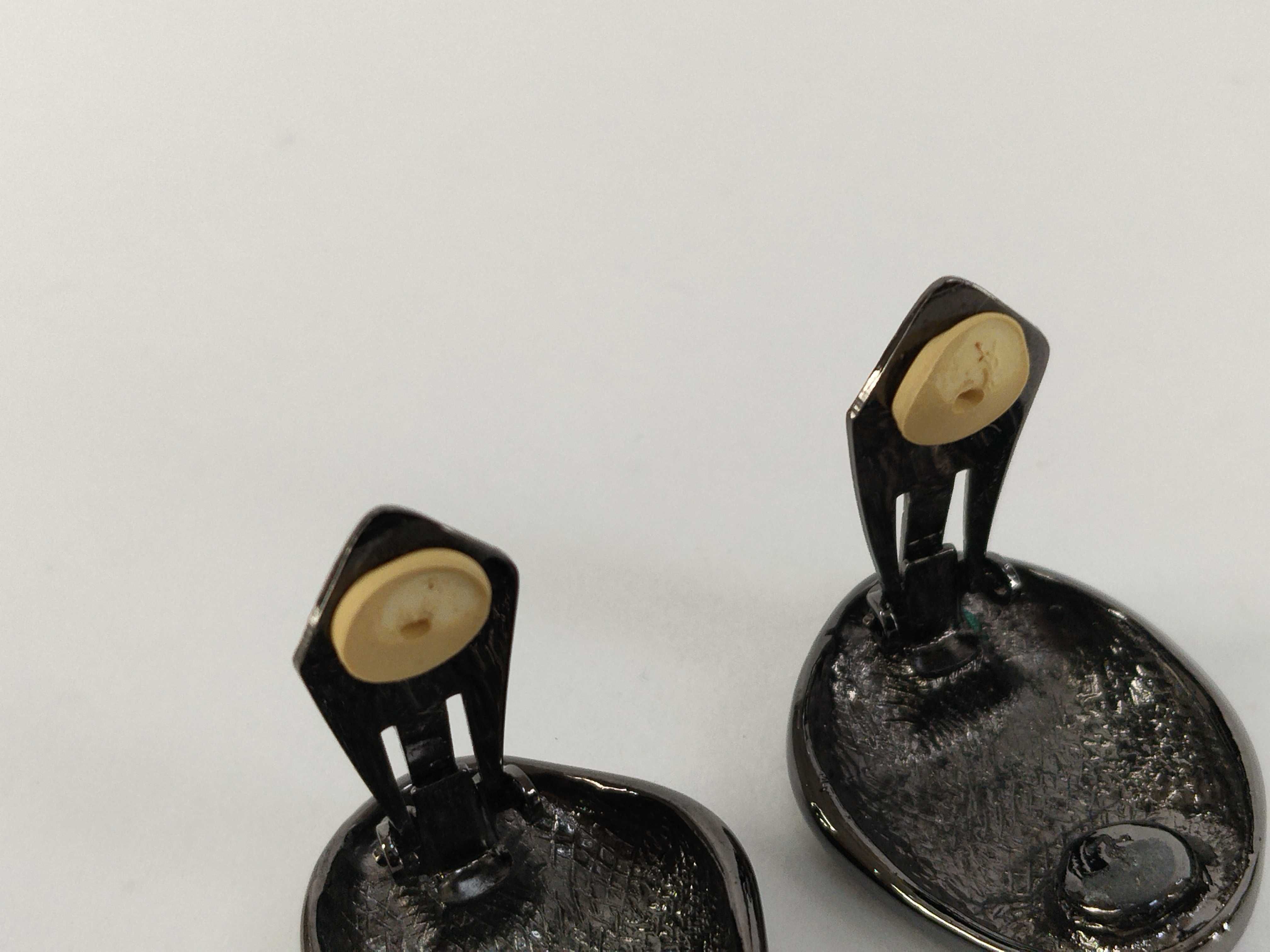 Stone Black Earrings — view 5