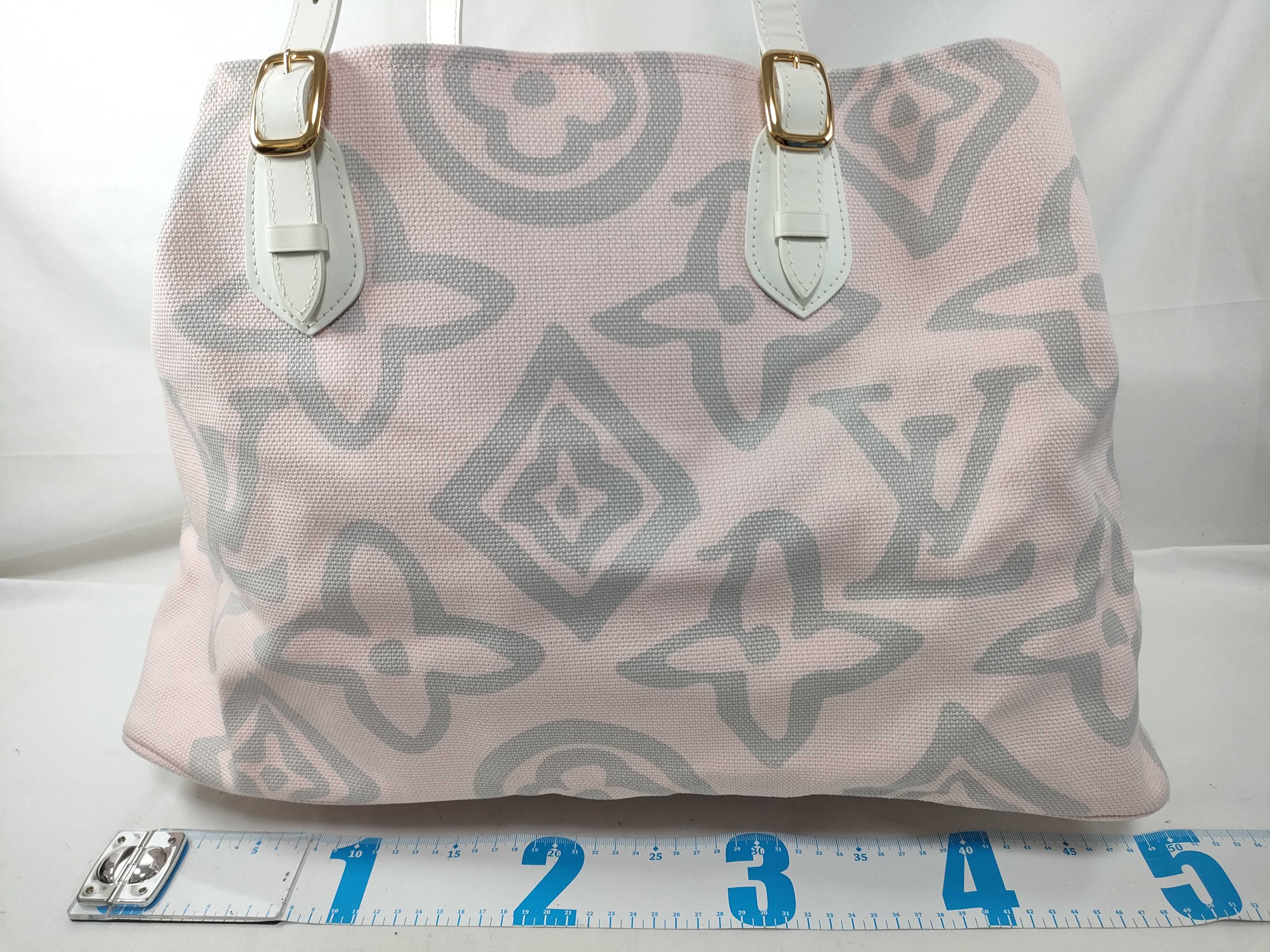 Monogram Vuitton Cruise Line Taïcienne GM M95675 Beige CA0068 Boston Bag — view 2