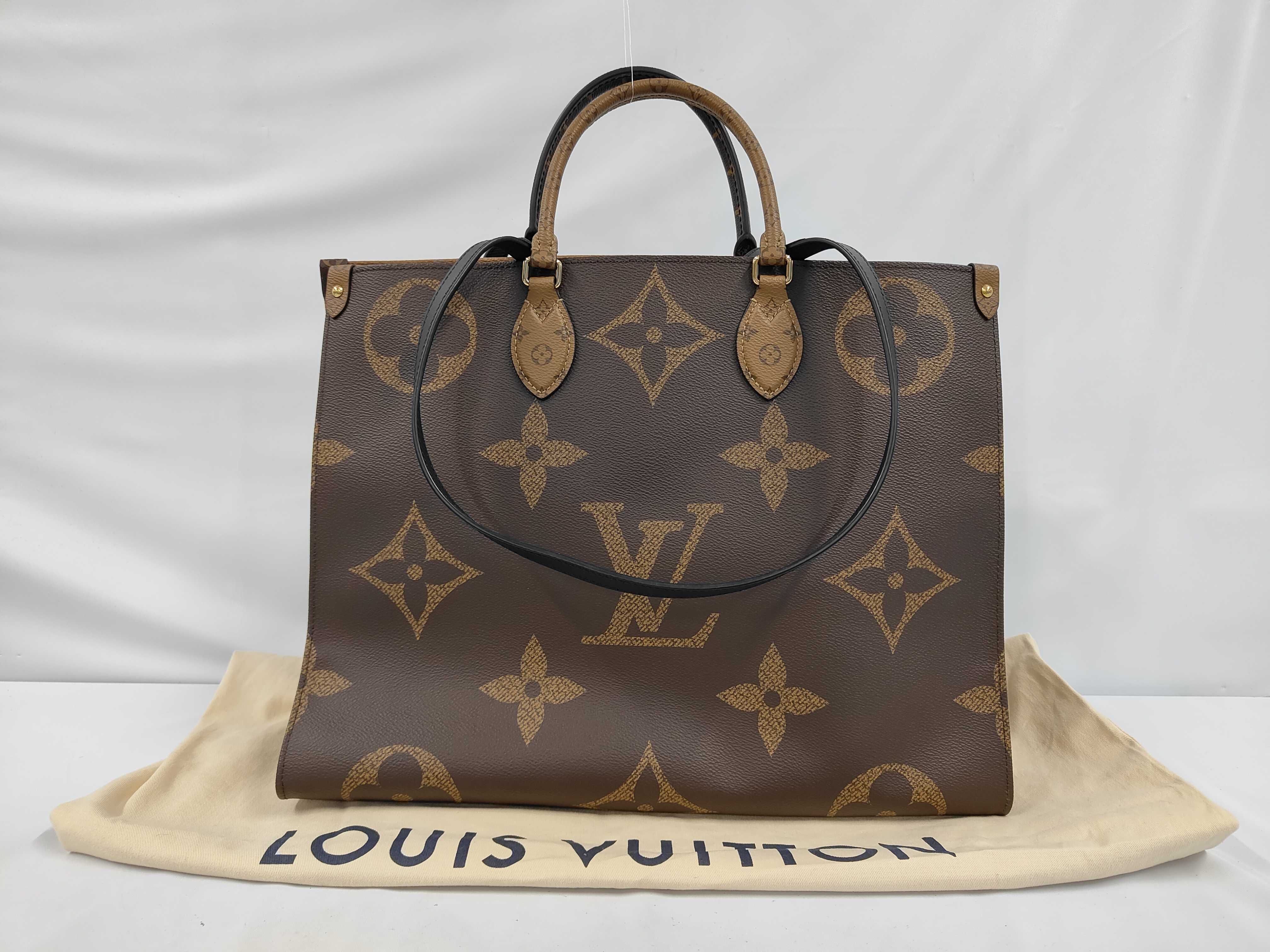 LV OnTheGo GM Monogram Coated Canvas Tote Bag Shoulder Bag/Handbag