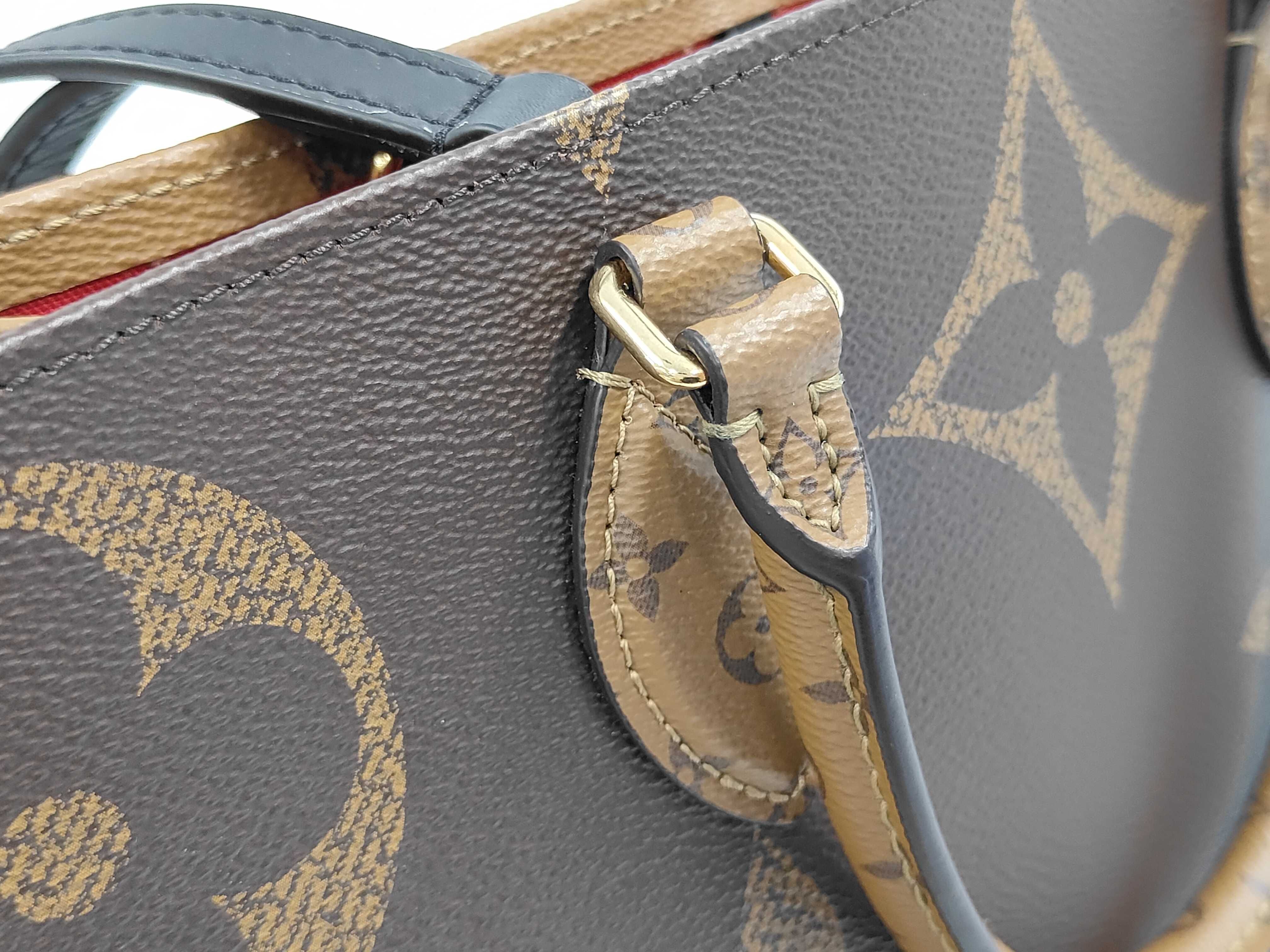 LV OnTheGo GM Monogram Coated Canvas Tote Bag Shoulder Bag/Handbag — view 6