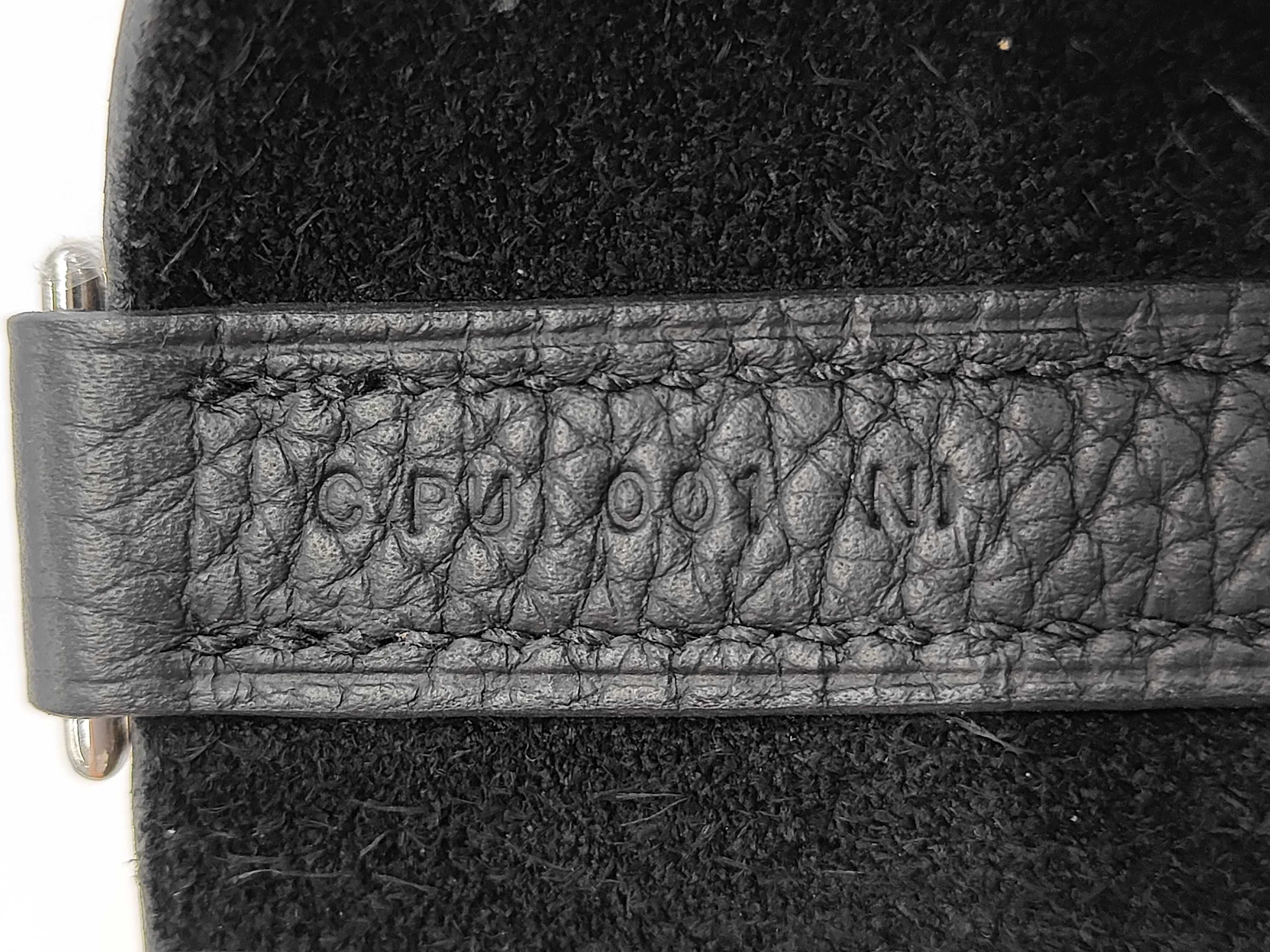 Picotin Lock PM Taurillon Leather C Stamp Black Handbag — view 8
