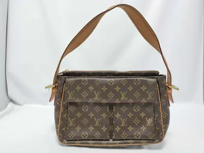 Monogram PH - Monogram Canvas Viva-Cite Shoulder Bag Brown Handbag