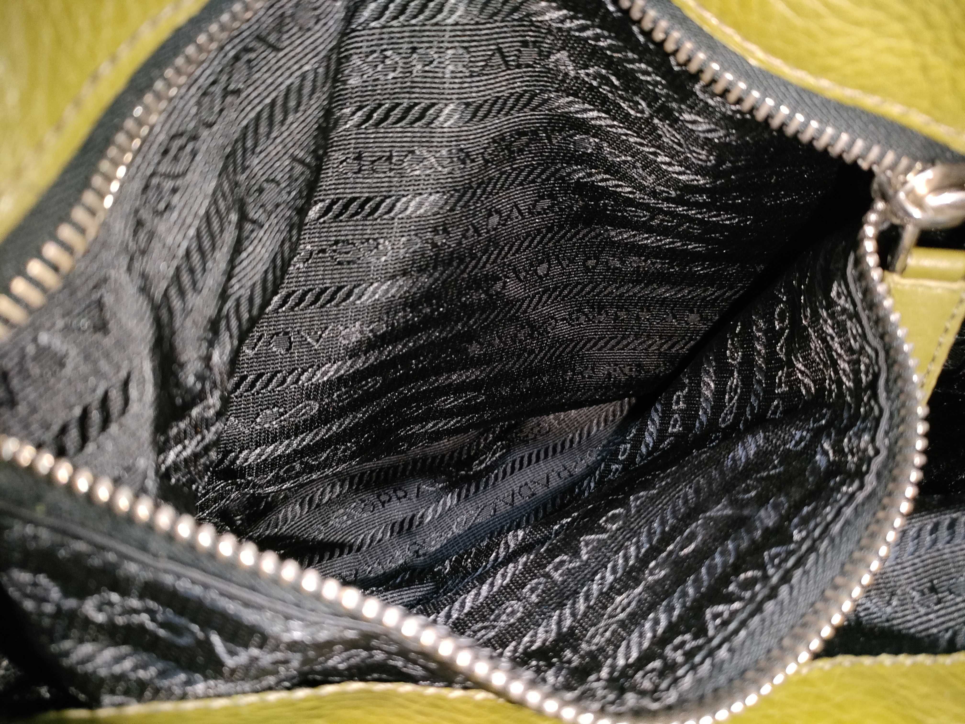 Triangle Plate Leather Shoulder Bag — view 11