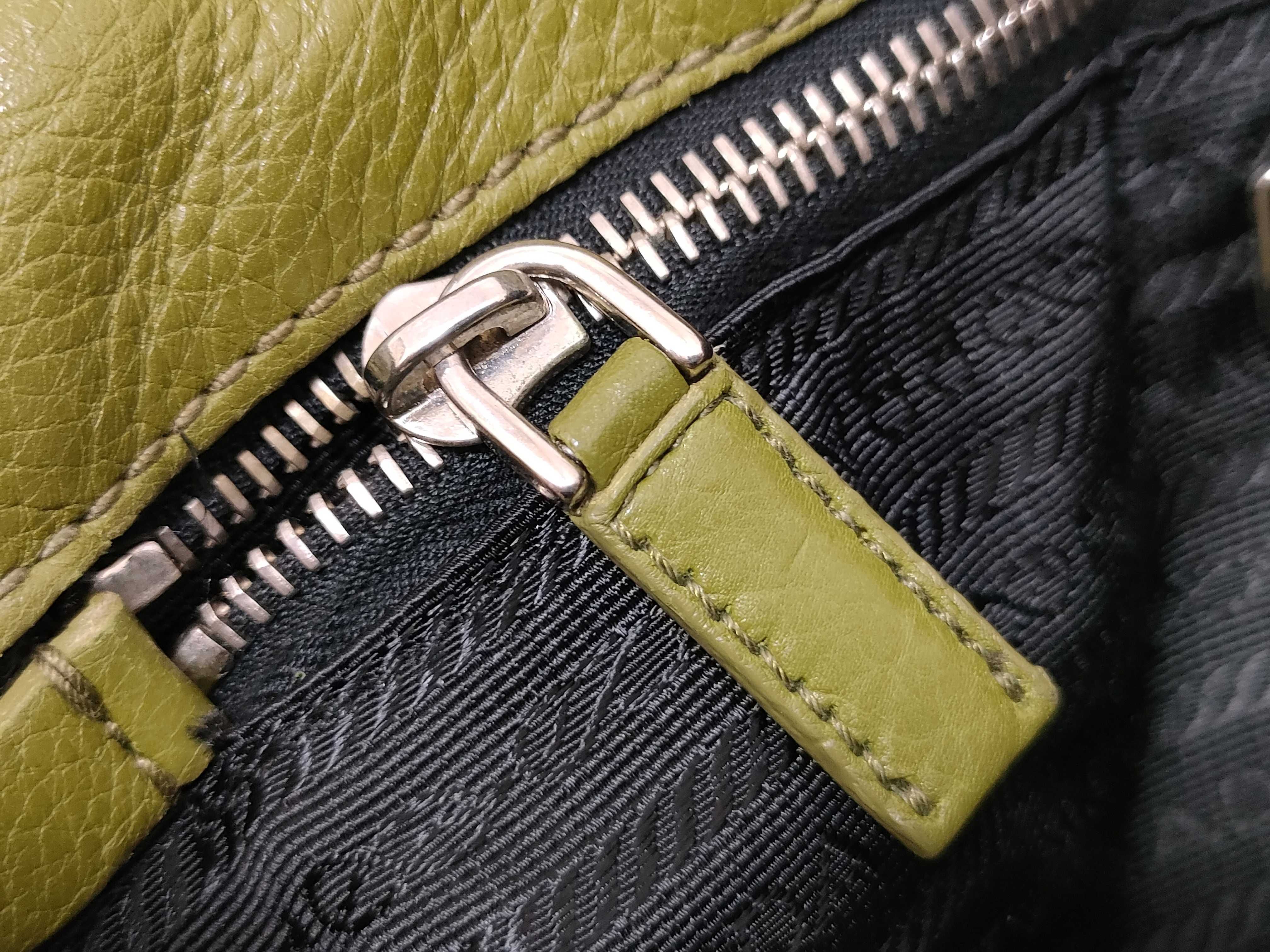 Triangle Plate Leather Shoulder Bag — view 12