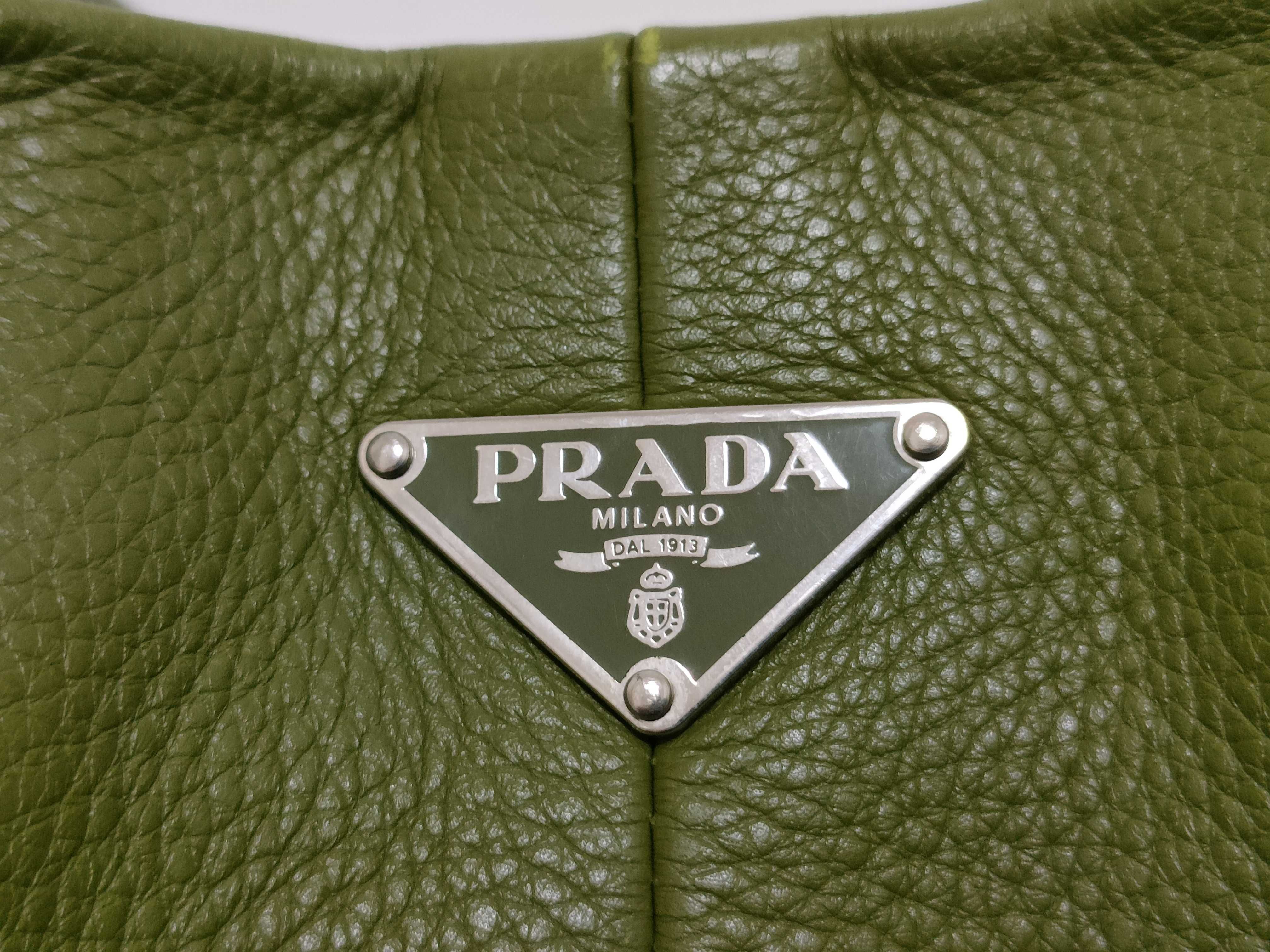Triangle Plate Leather Shoulder Bag — view 13
