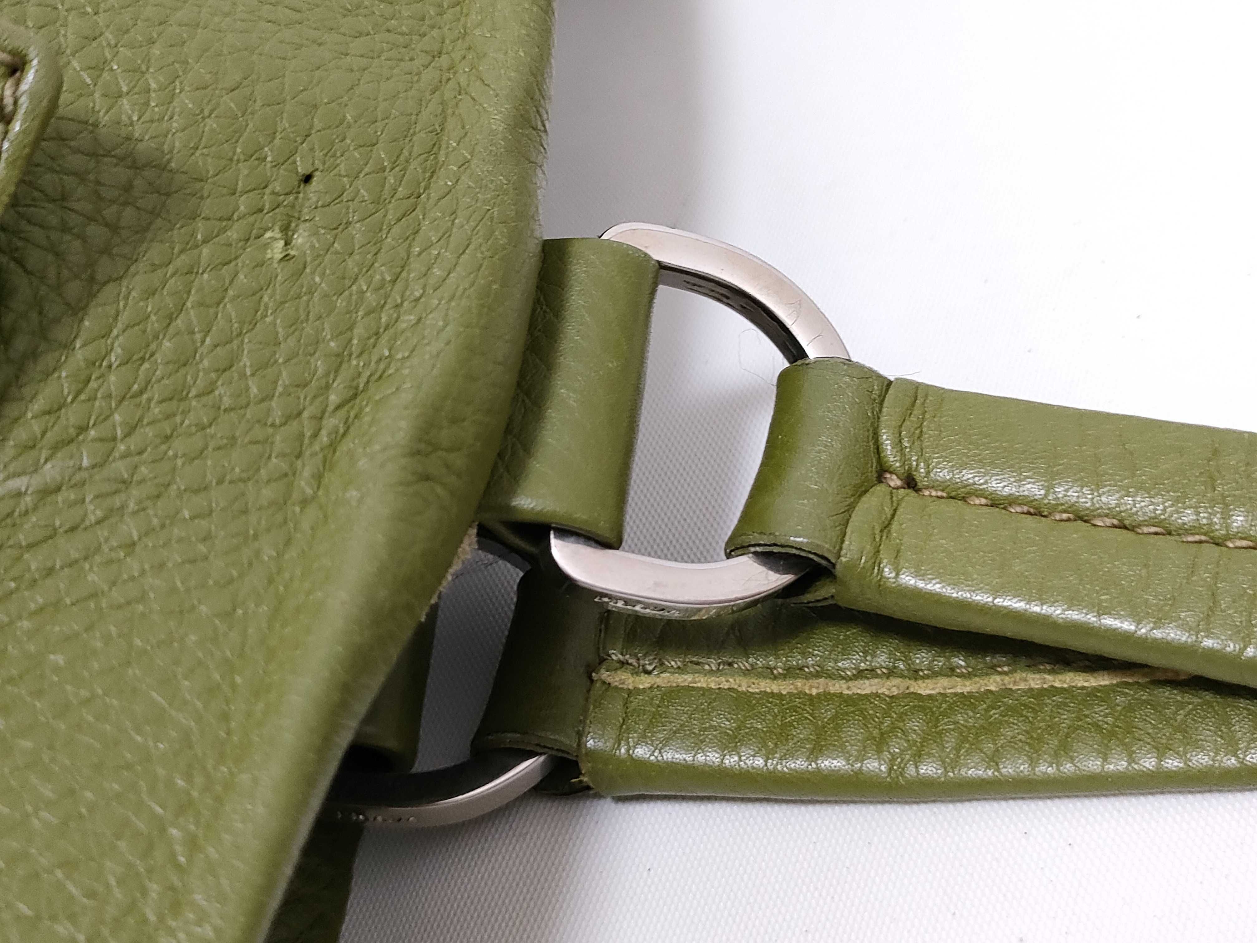 Triangle Plate Leather Shoulder Bag — view 5