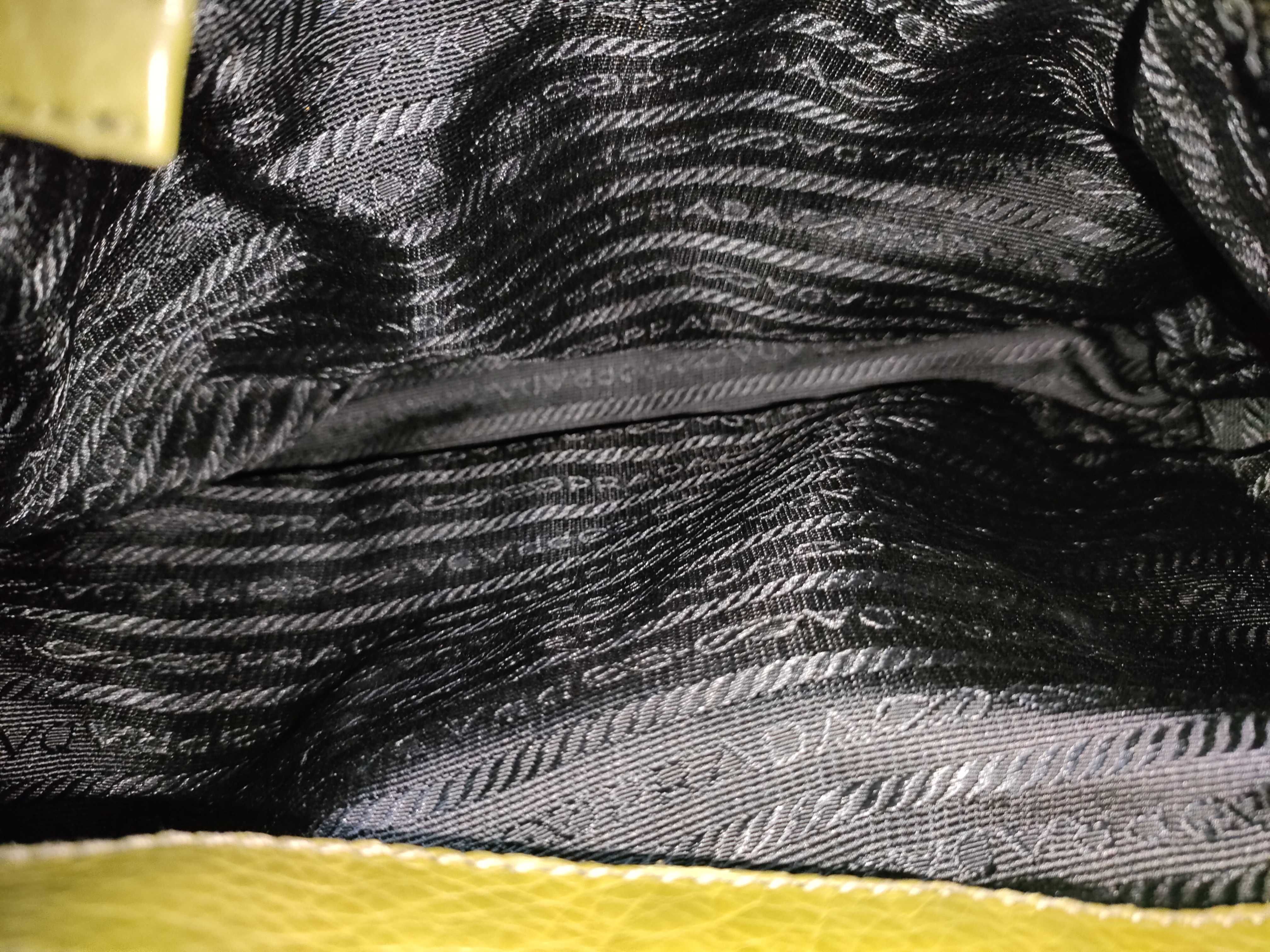 Triangle Plate Leather Shoulder Bag — view 9